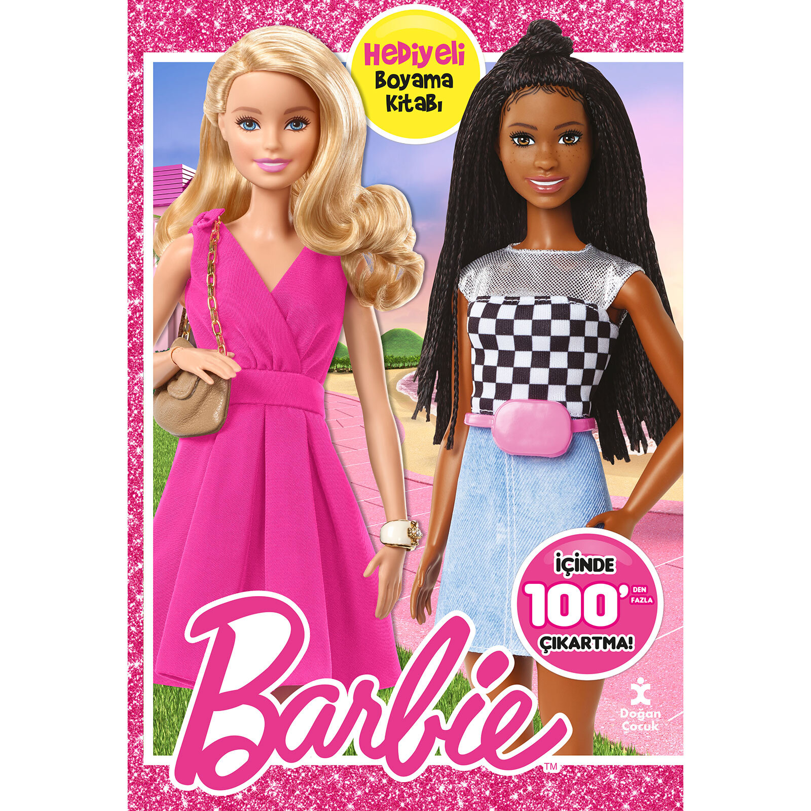 BARBIE 100+ ÇIKARTMA HEDİYELİ BOYAMA KİT BARBIE 100+ ÇIKARTMA HEDİYELİ BOYAMA KİT