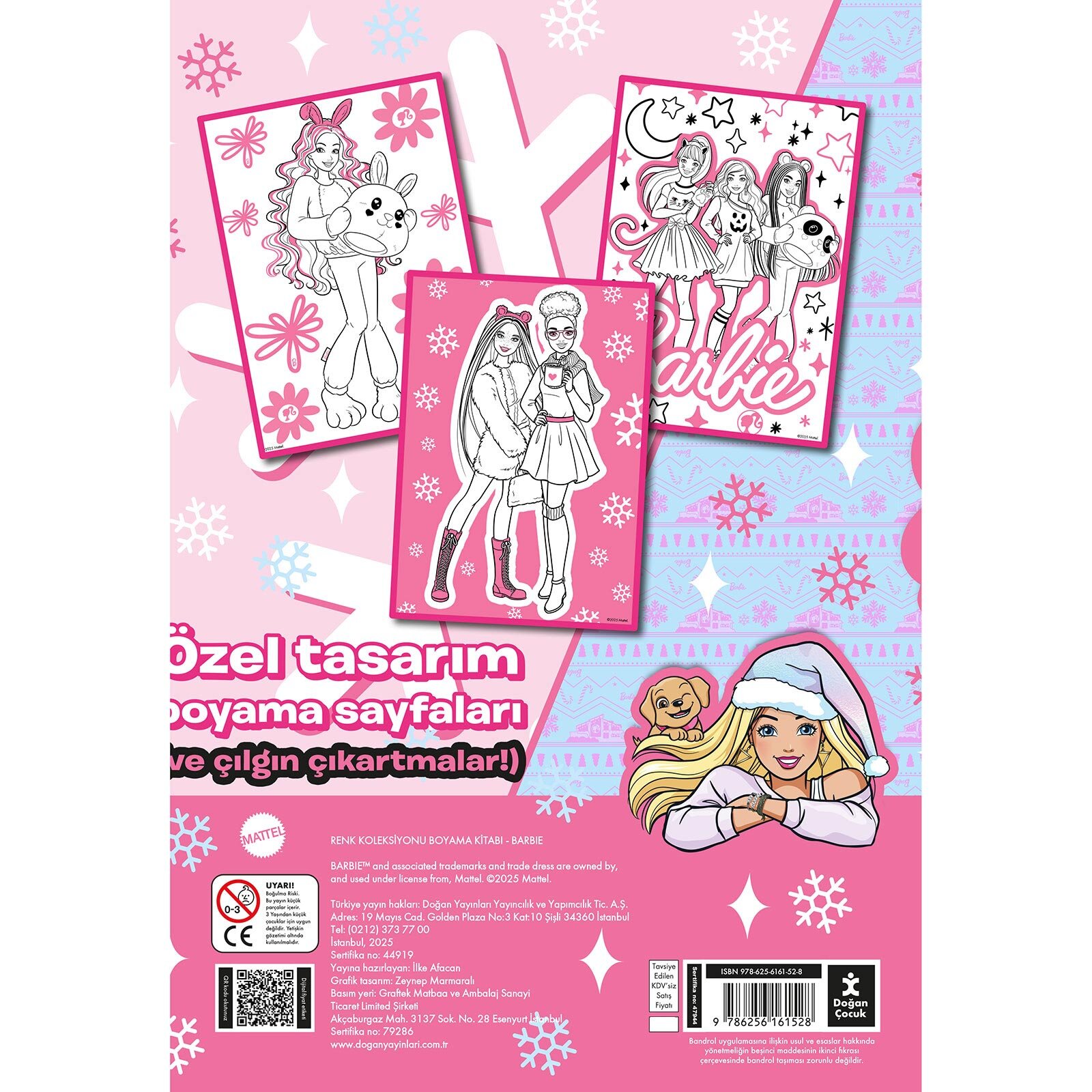 BARBIE RENK KOLEKSİYONU BOYAMA KİTABI BARBIE RENK KOLEKSİYONU BOYAMA KİTABI