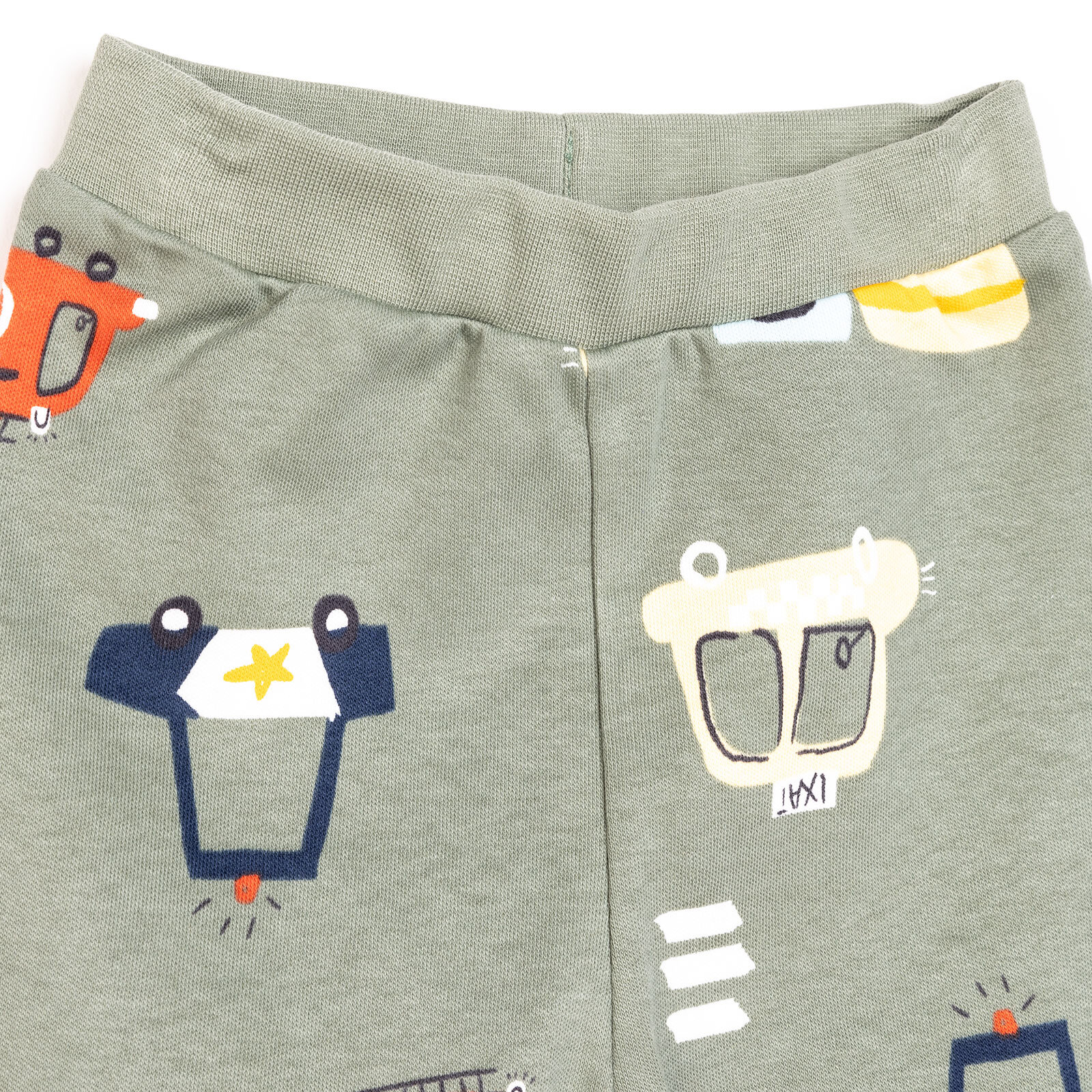 Basic Araba Desenli 2li Patiksiz Alt Erkek Bebek