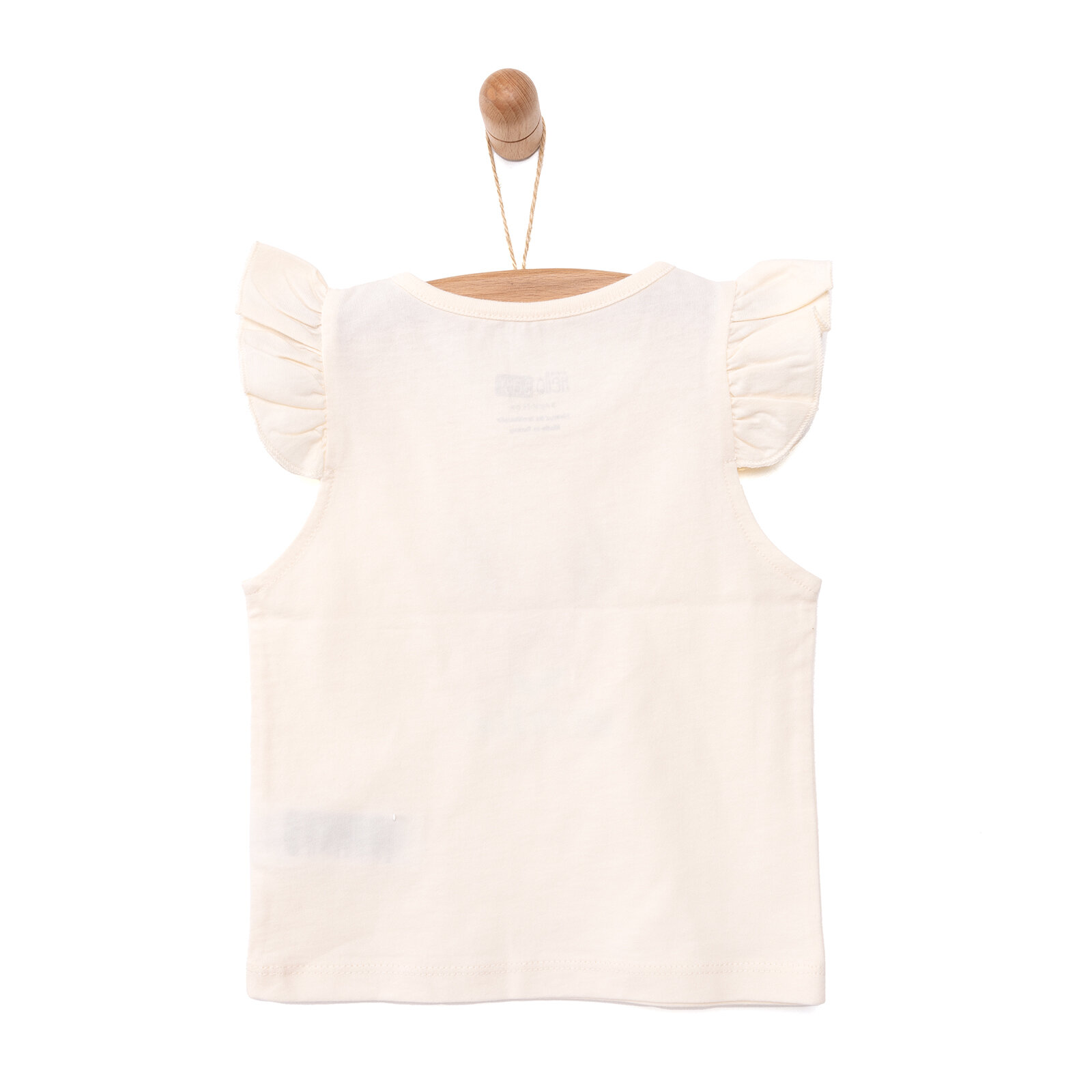 Basic Arı Baskılı Atlet Tshirt Kız Bebek Basic Arı Baskılı Atlet Tshirt Kız Bebek