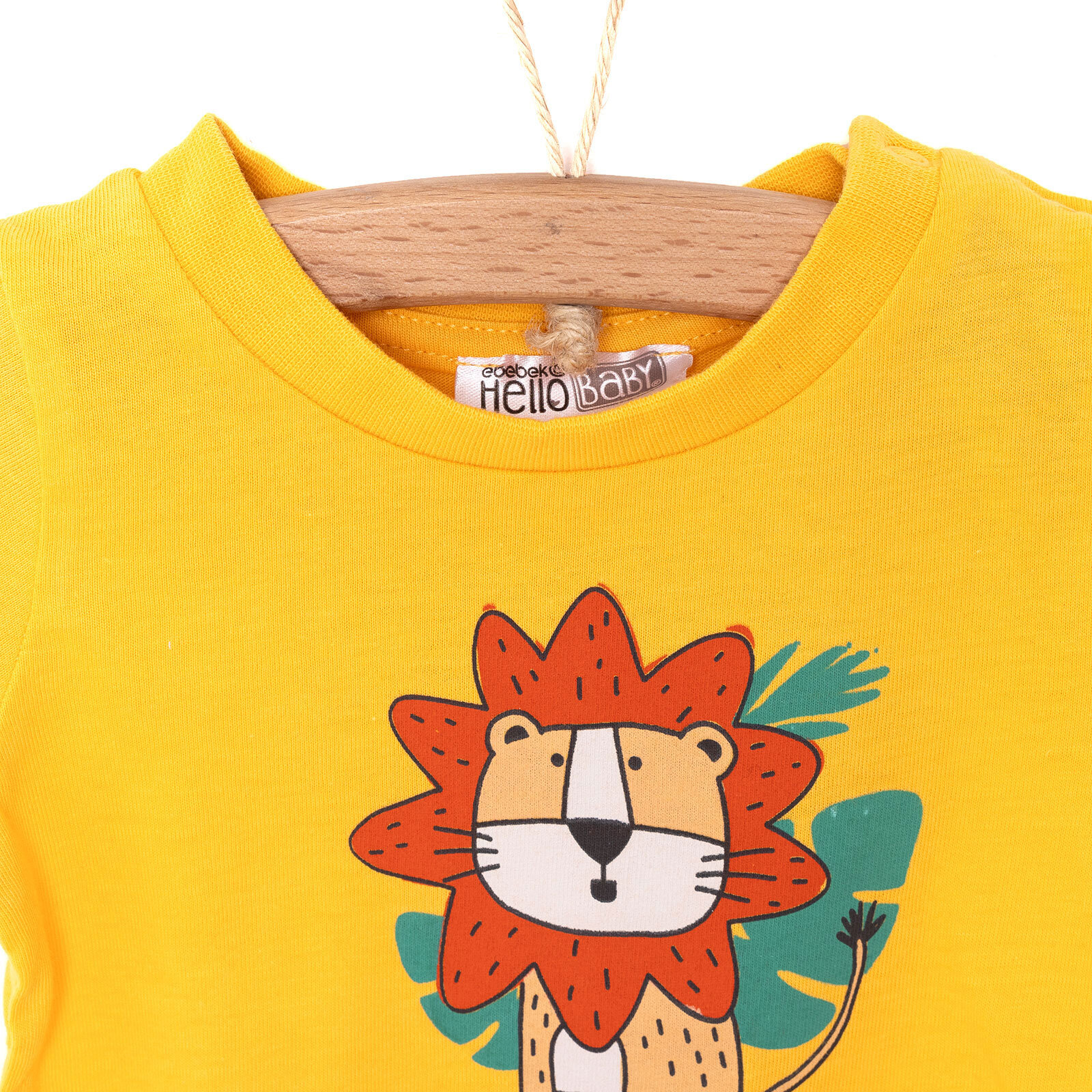 Basic Aslan Baskılı Tshirt Erkek Bebek Basic Aslan Baskılı Tshirt Erkek Bebek