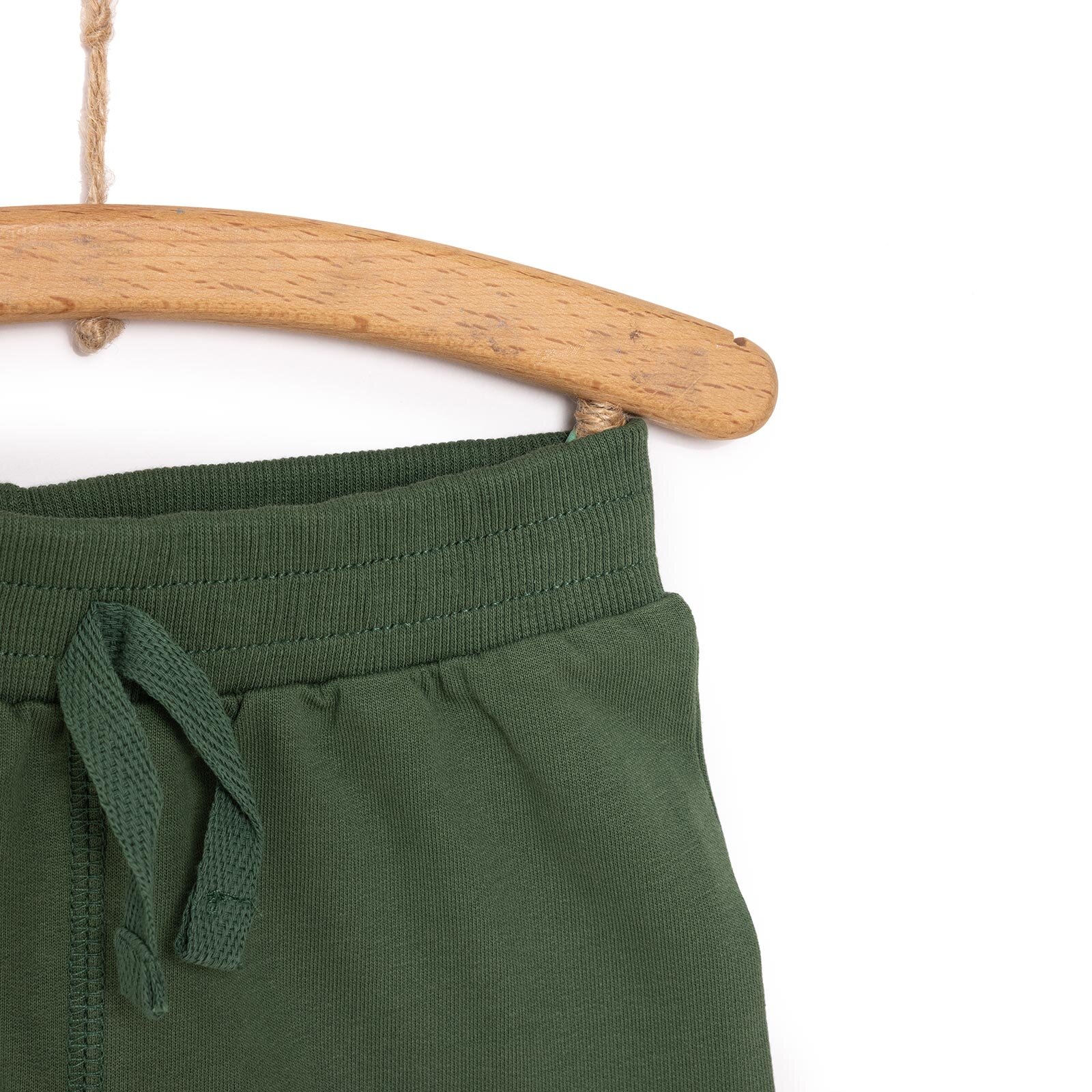 Erkek Bebek Eşofman Alt İki İplik Kumaş İpli Ribanalı Paça Erkek Bebek Eşofman Alt İki İplik Kumaş İpli Ribanalı Paça