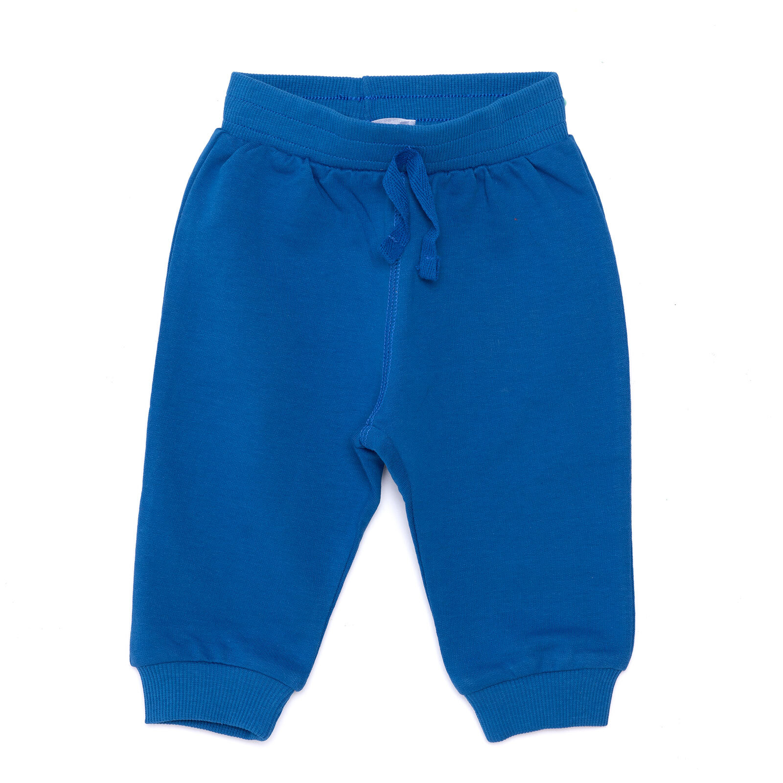 Erkek Bebek Eşofman Alt İki İplik Kumaş İpli Ribanalı Paça