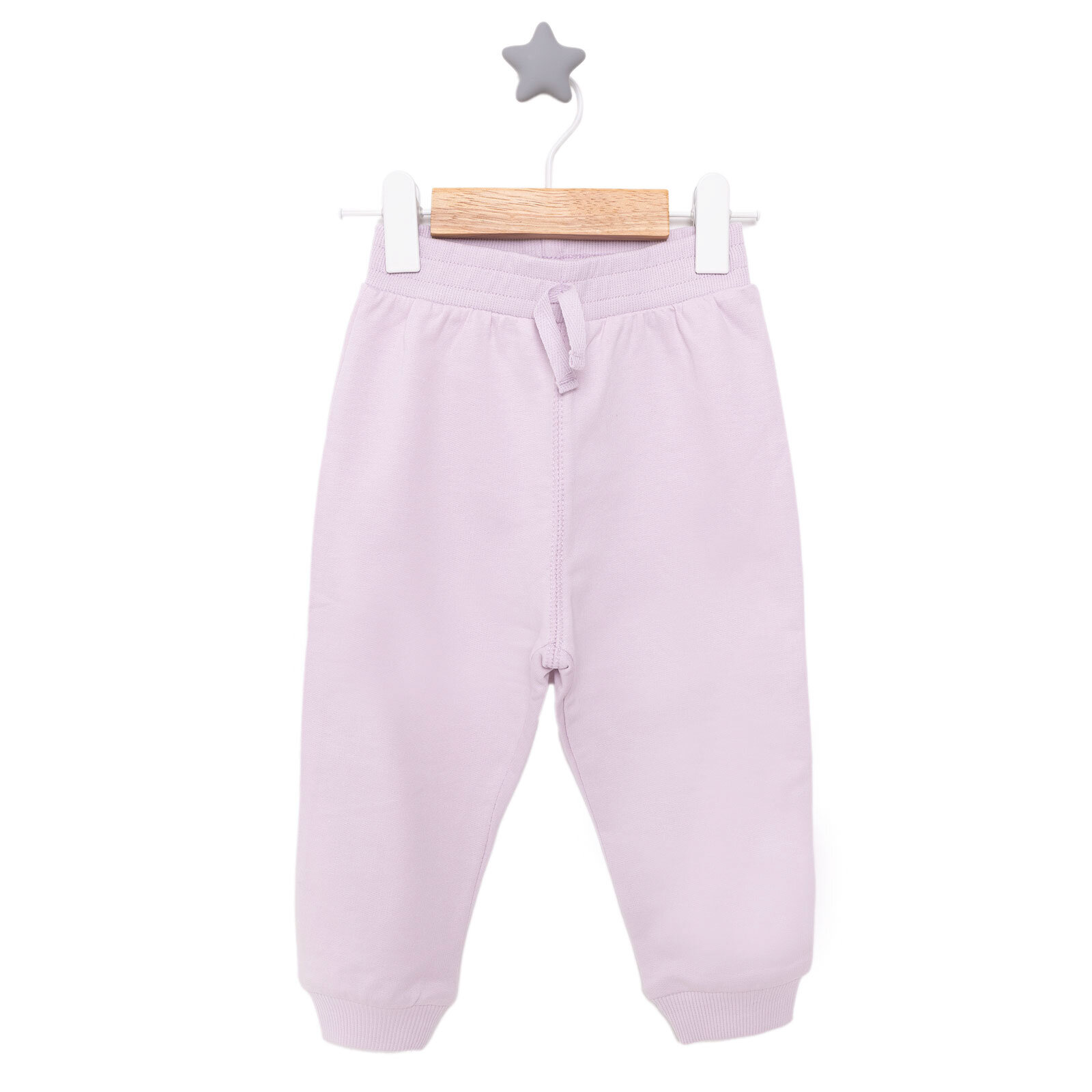 Kız Bebek Basic Az Şardonlu Eşofman Alt Reçme Paça