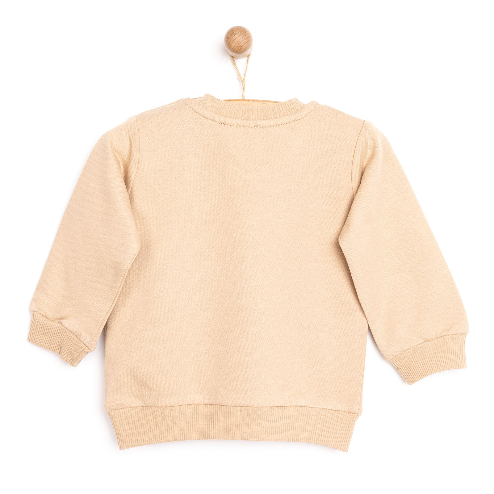 Basic Az Şardonlu Hero Baskılı Sweatshirt Erkek Bebek