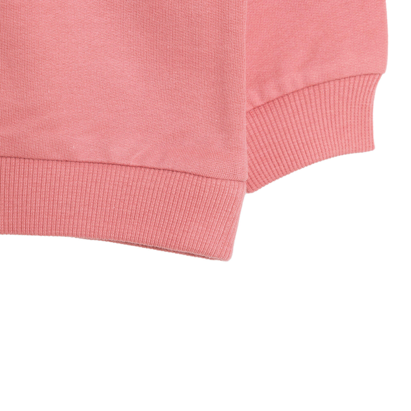 Kız Bebek Sweatshirt Şardonlu Kedi Desenli Bisiklet Yaka Uzun Kol Gül Kurusu Kız Bebek Sweatshirt Şardonlu Kedi Desenli Bisiklet Yaka Uzun Kol Gül Kurusu