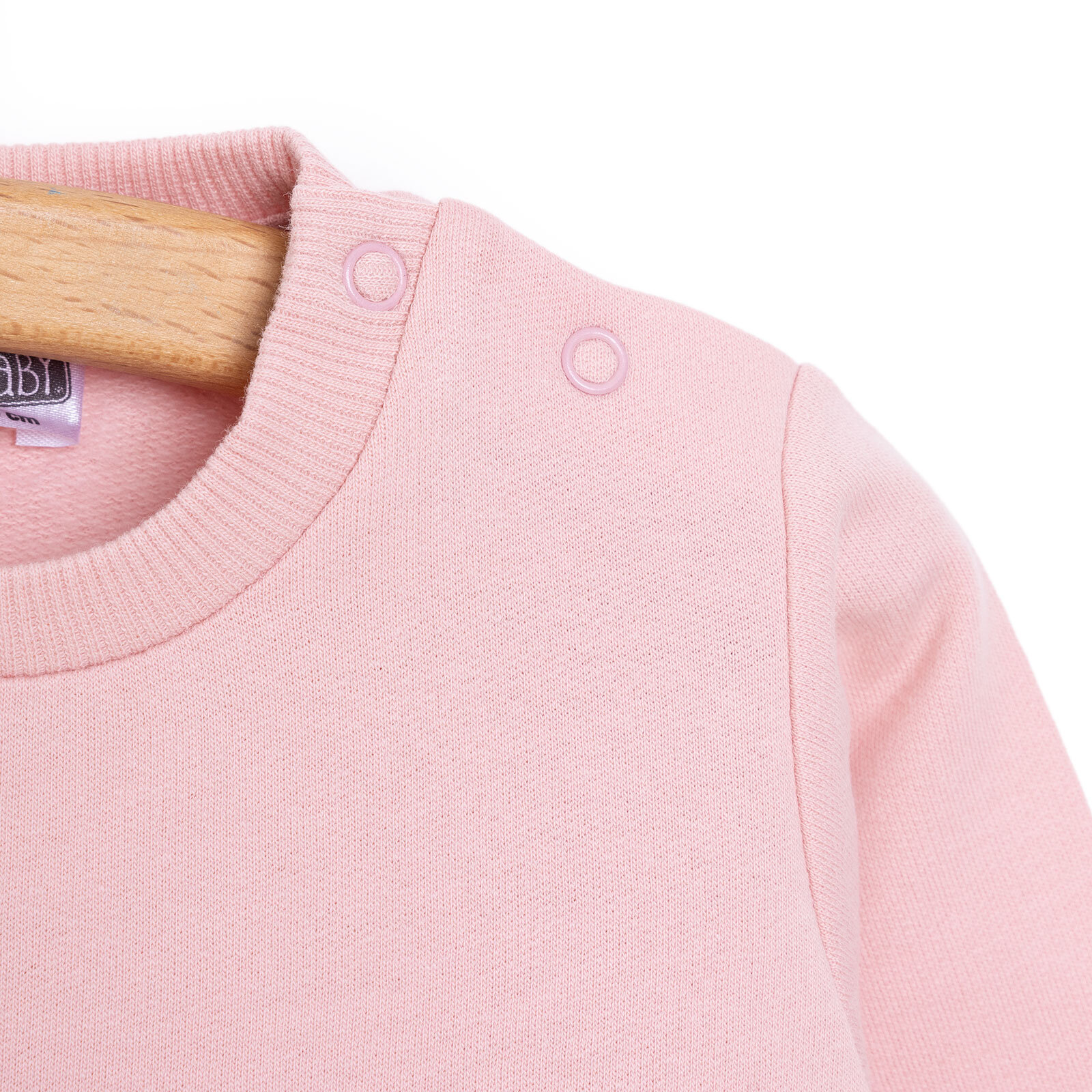 Basic Az Şardonlu Kelebek Desenli Sweatshirt Kız Bebek