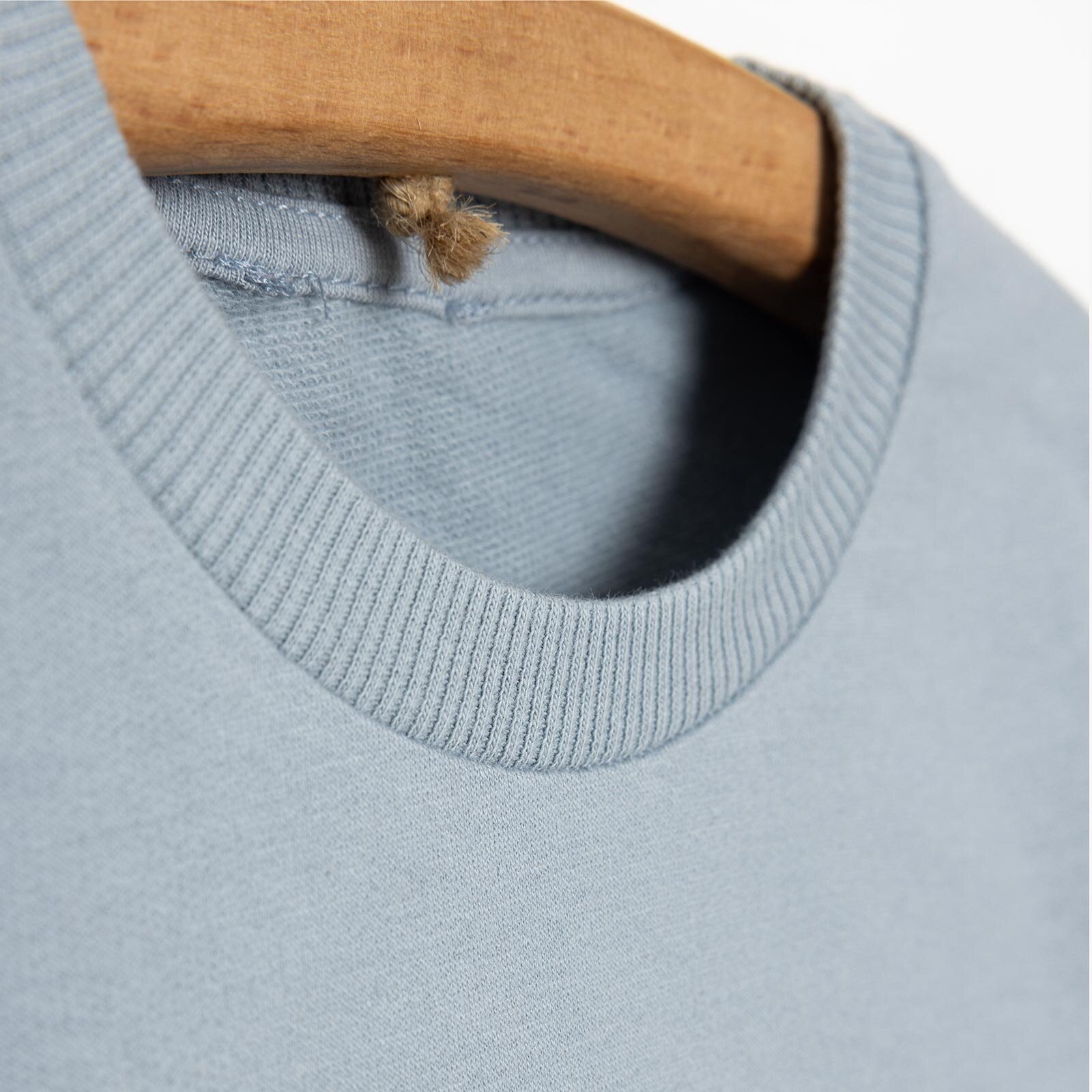 Basic Az Şardonlu Kutup Ayısı Desenli Sweatshirt Erkek Bebek