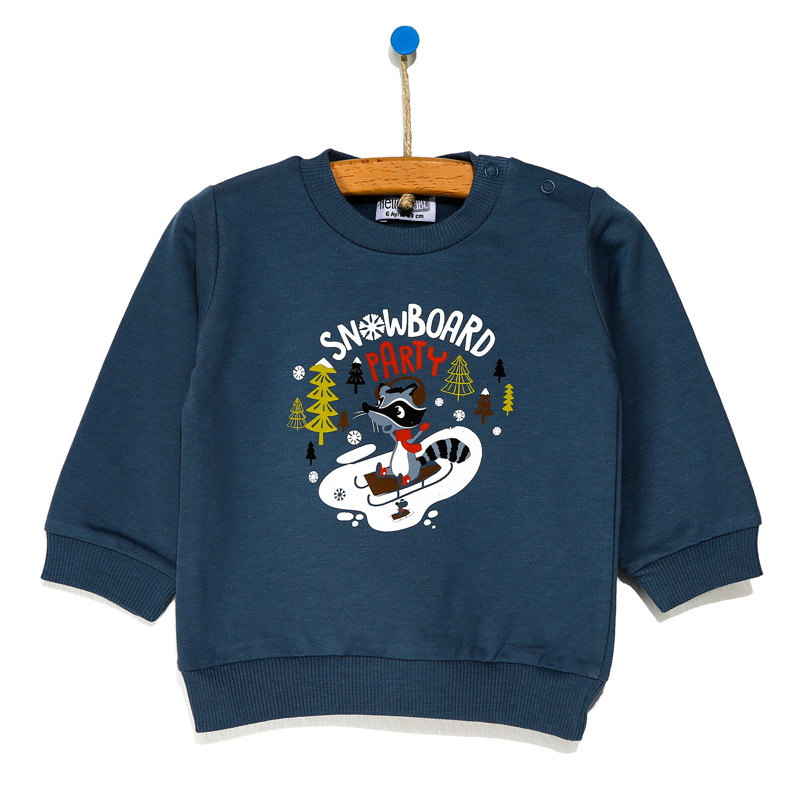 Basic Baskılı Sweatshirt