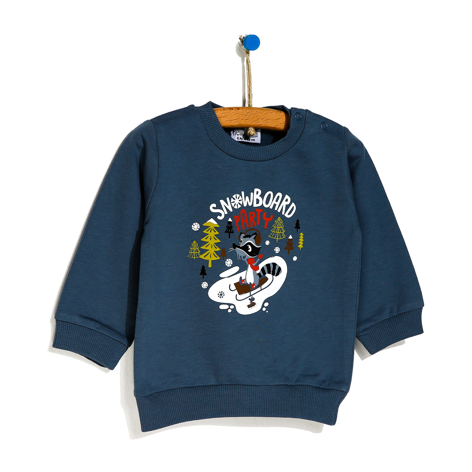 Basic Baskılı Sweatshirt