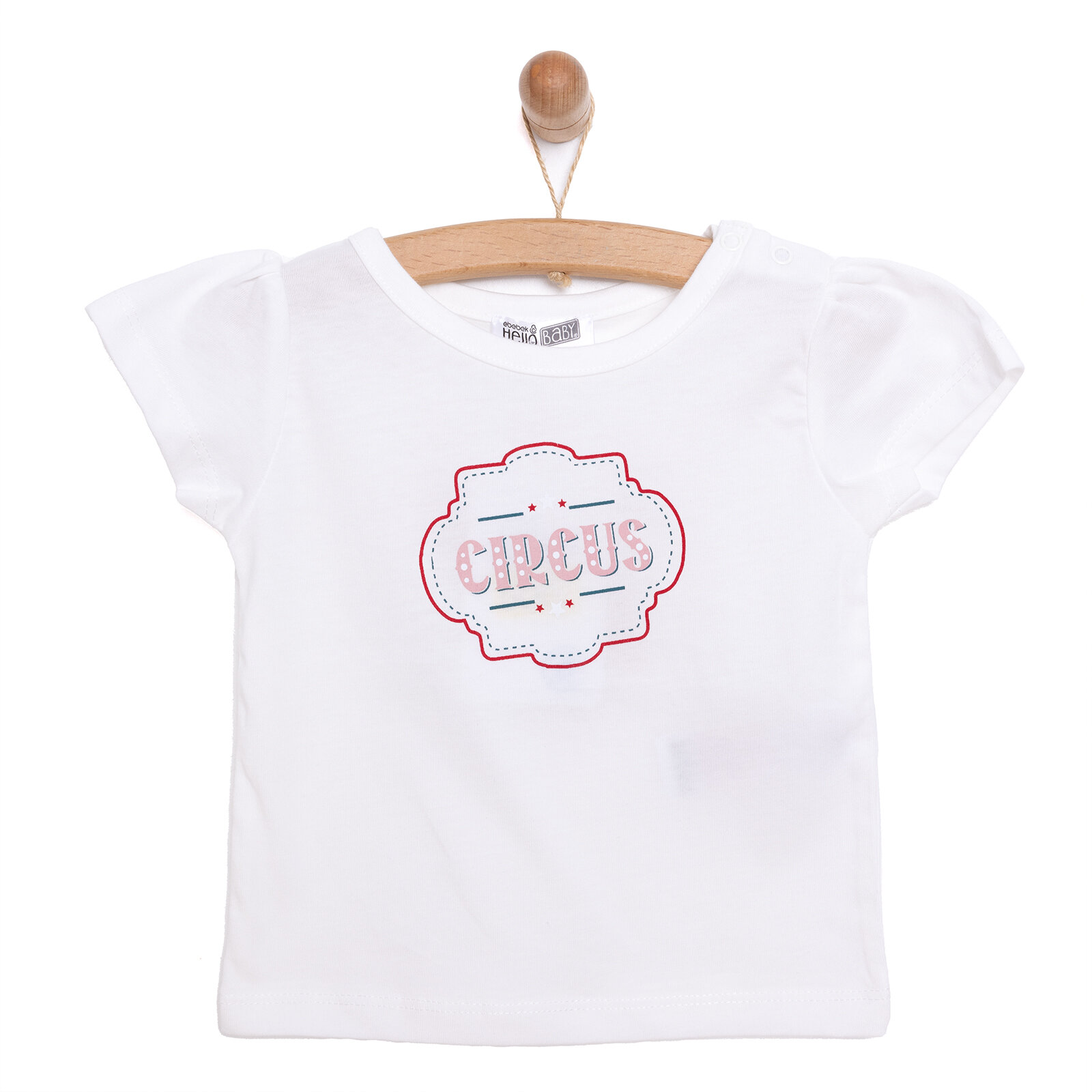 Basic Baskılı Tshirt Kız Bebek