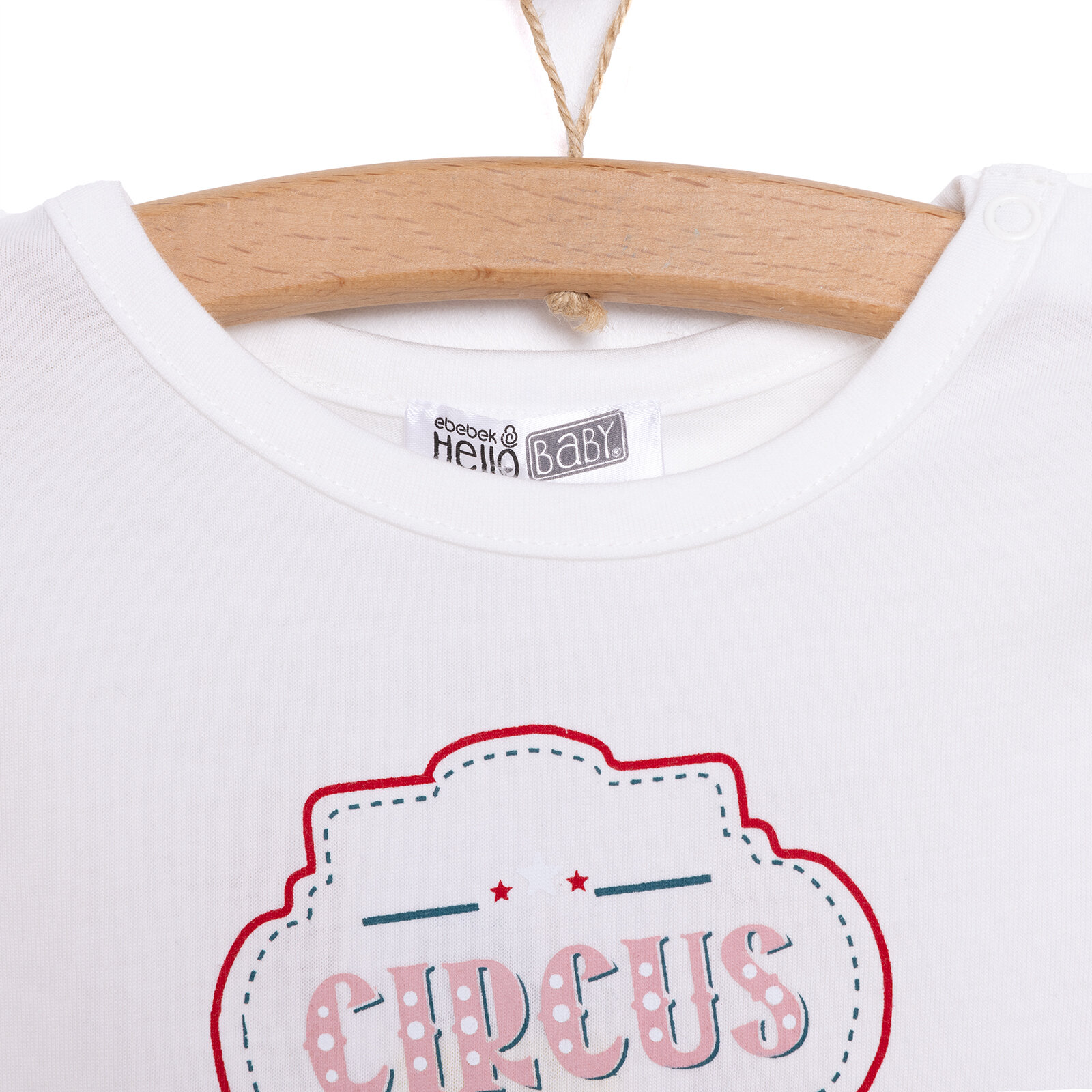 Basic Baskılı Tshirt Kız Bebek