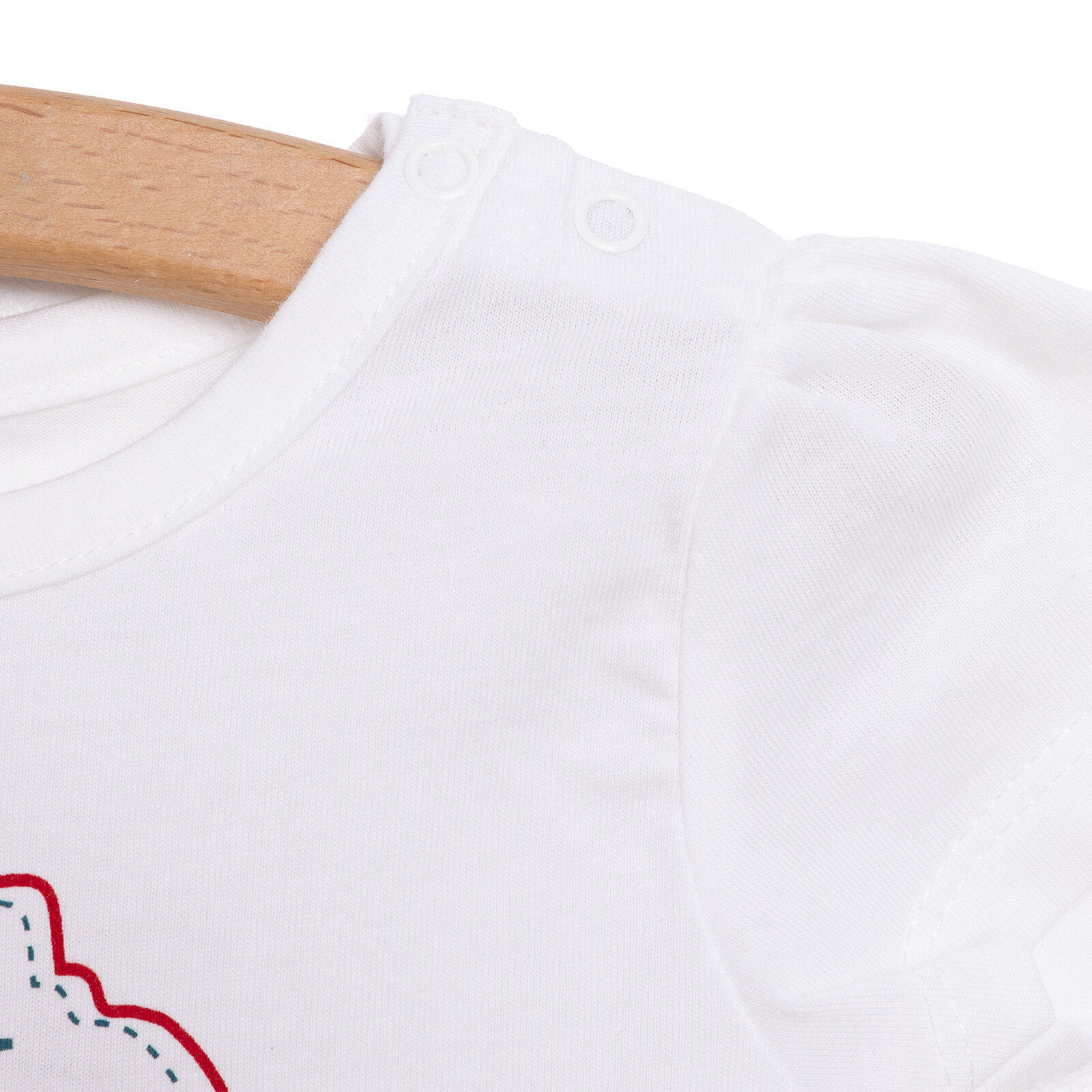 Basic Baskılı Tshirt Kız Bebek