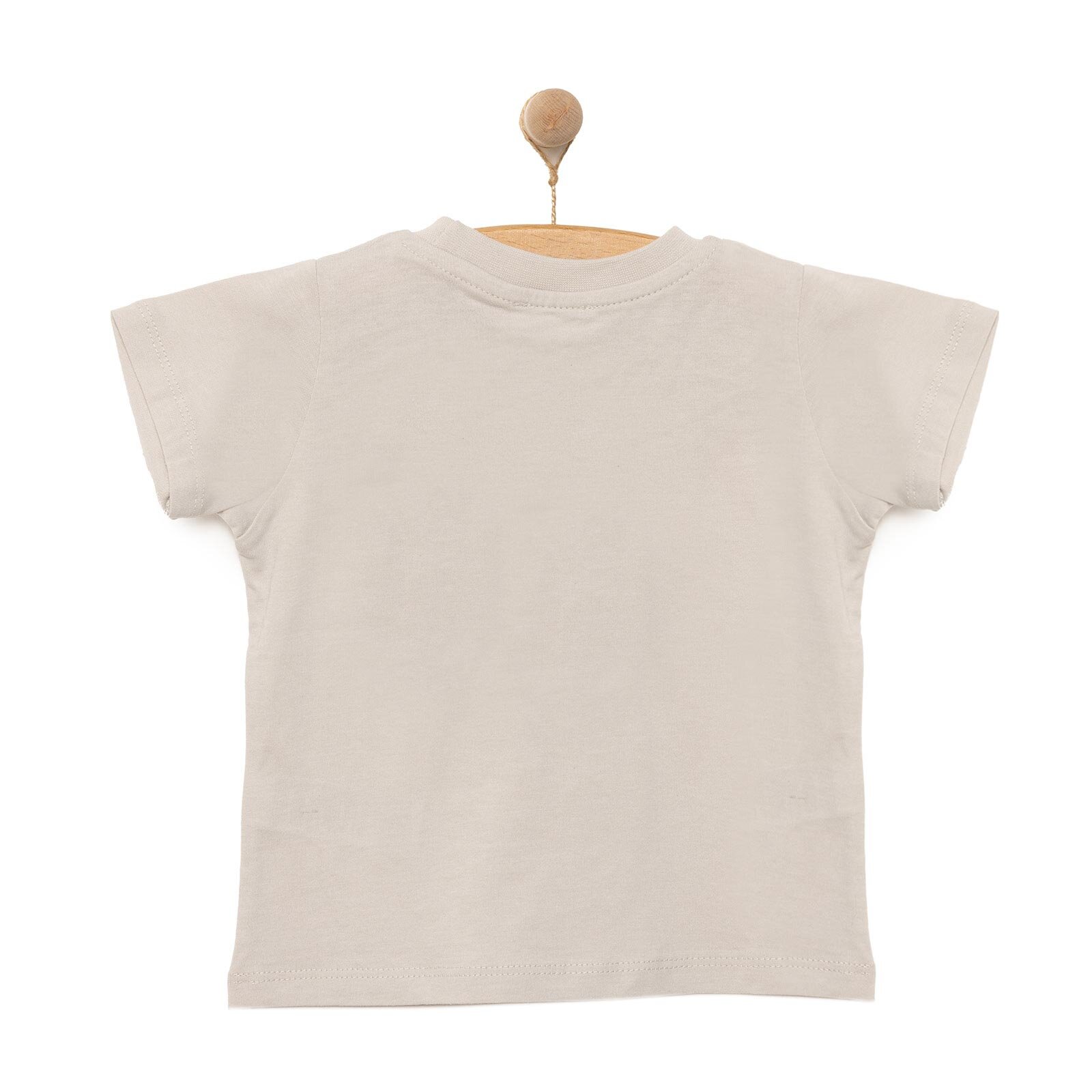 Basic Dalga Baskılı Tshirt Erkek Bebek