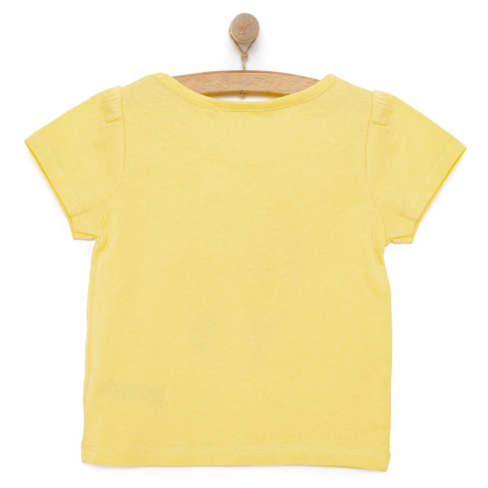 Basic Dondurma Baskılı Tshirt Kız Bebek