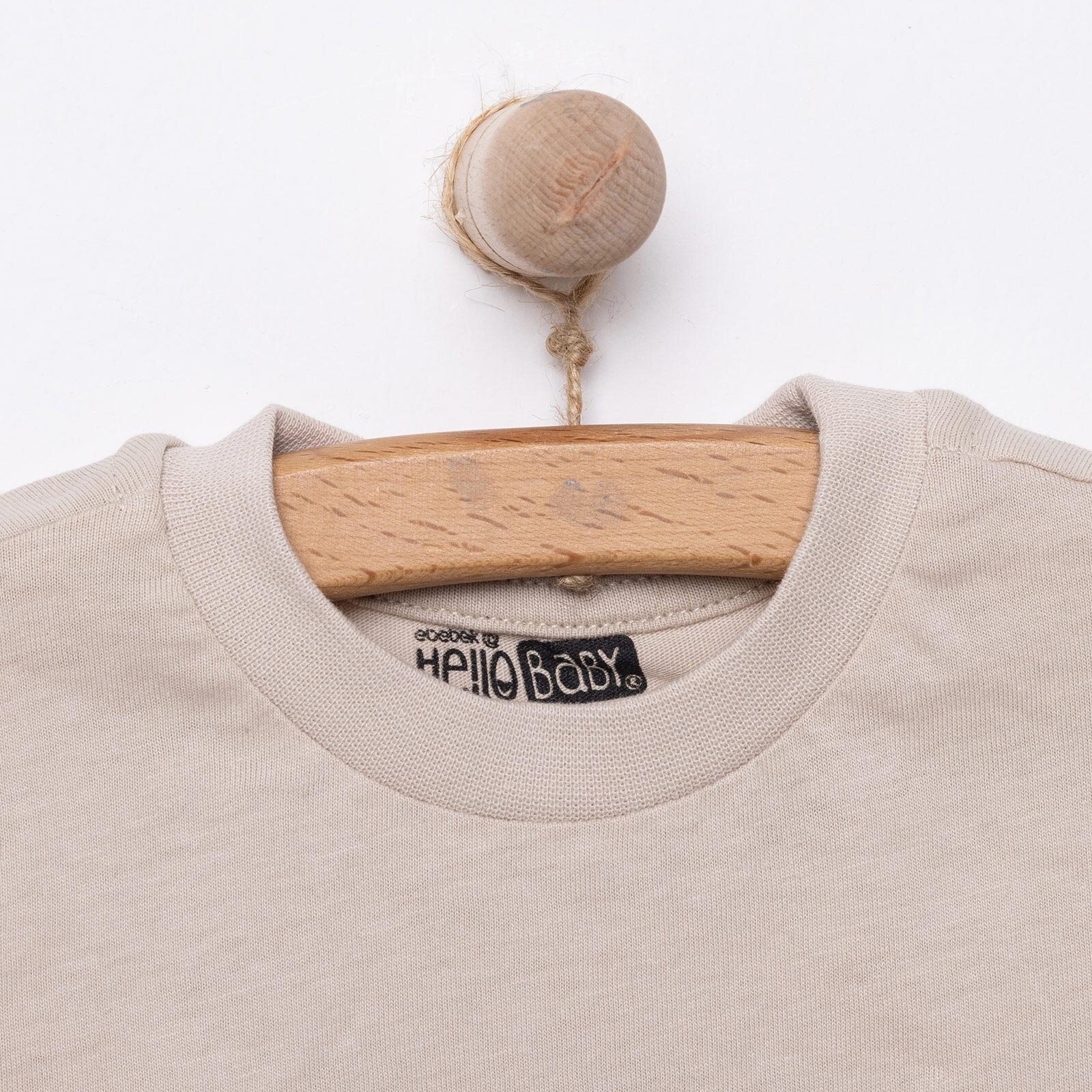 Basic Erkek Ayıcık Baskılı Tshirt Erkek Bebek