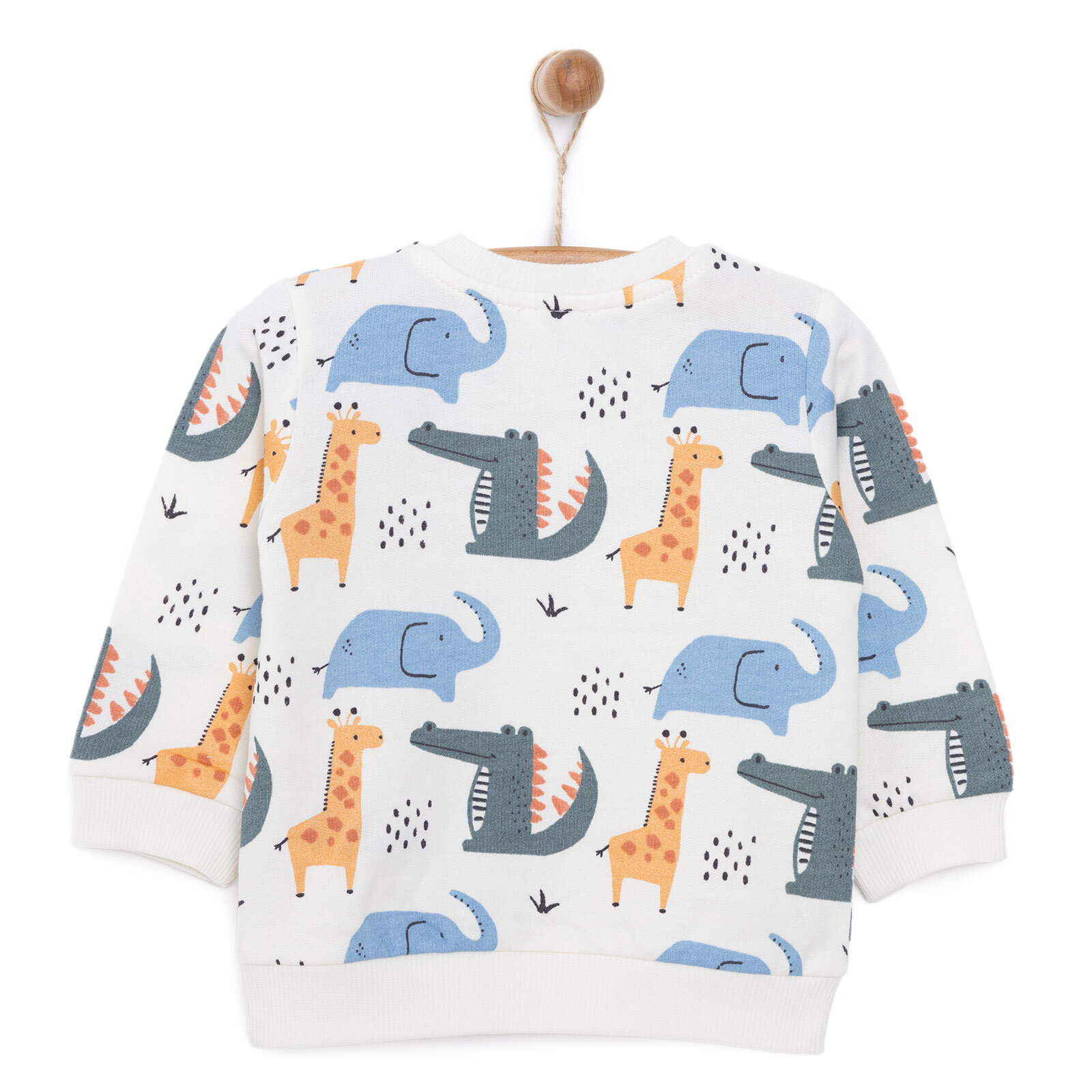 Basic Erkek Az Şardonlu Sweatshirt Erkek Bebek