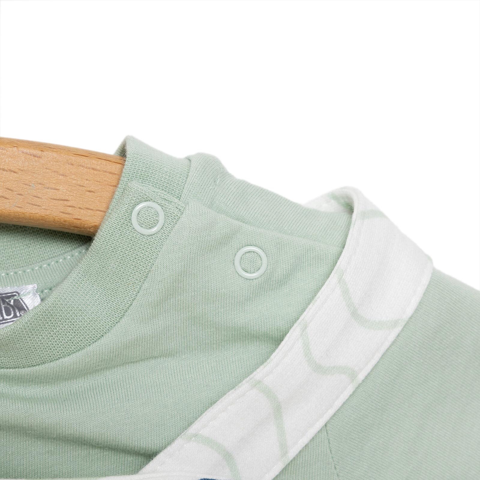 Basic Erkek Balina Desenli Şort Salopet-Tshirt Erkek Bebek Basic Erkek Balina Desenli Şort Salopet-Tshirt Erkek Bebek