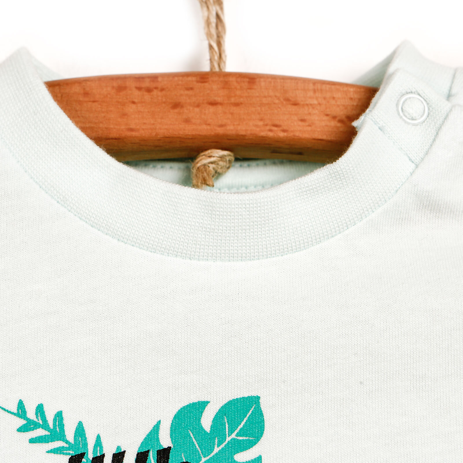 Basic Erkek Bebek Kaplan Baskılı Tshirt-Şort Takım Erkek Bebek