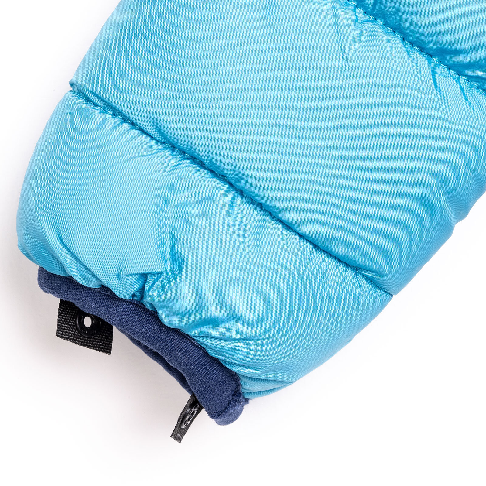 Basic Erkek Blok Desenli Tilki Eldivenli Mont Erkek Bebek