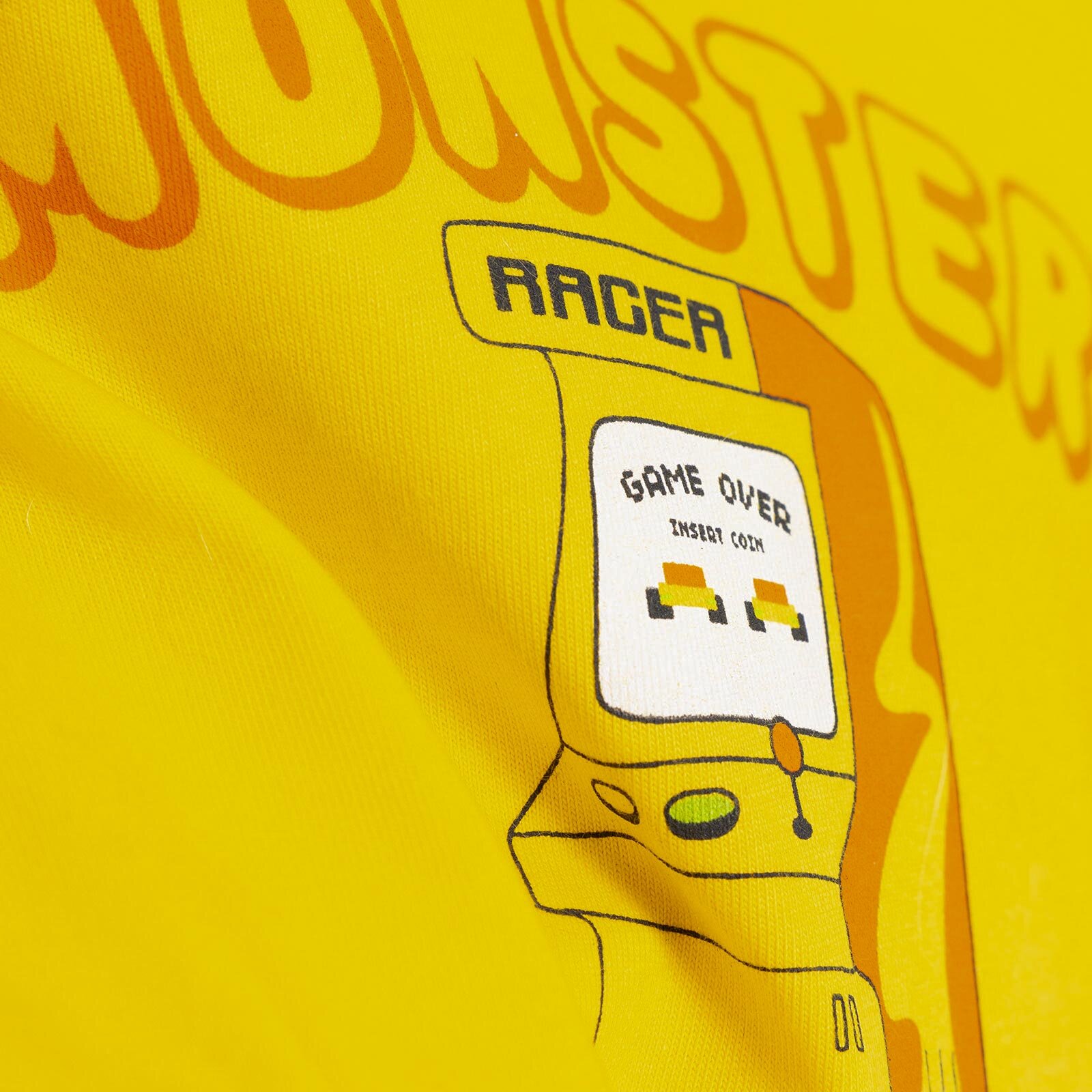 Basic Erkek Canavar Oyun Baskılı T-Shirt Erkek Bebek