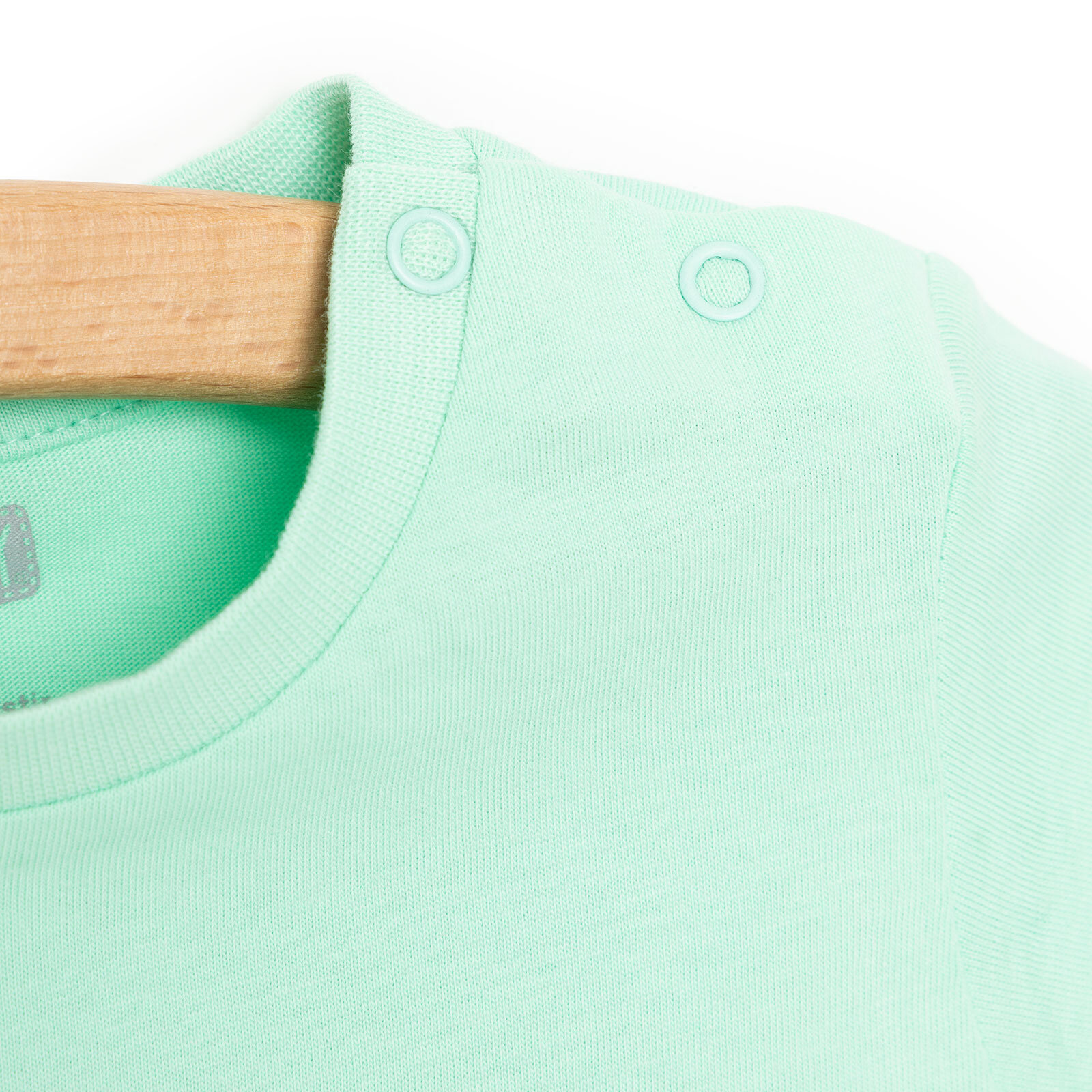 Basic Erkek Deniz ve Palmiye Baskılı T-Shirt Erkek Bebek