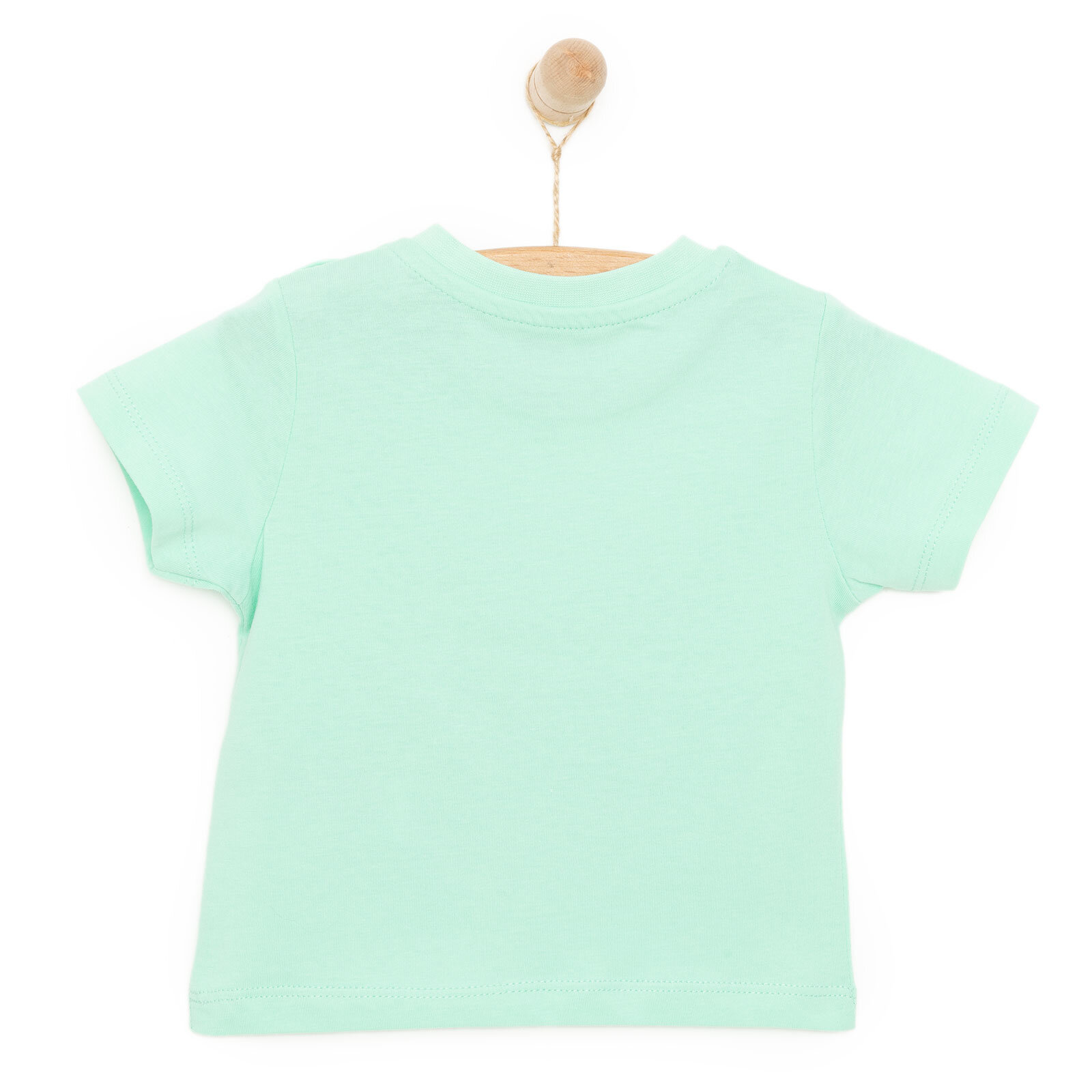 Basic Erkek Deniz ve Palmiye Baskılı T-Shirt Erkek Bebek