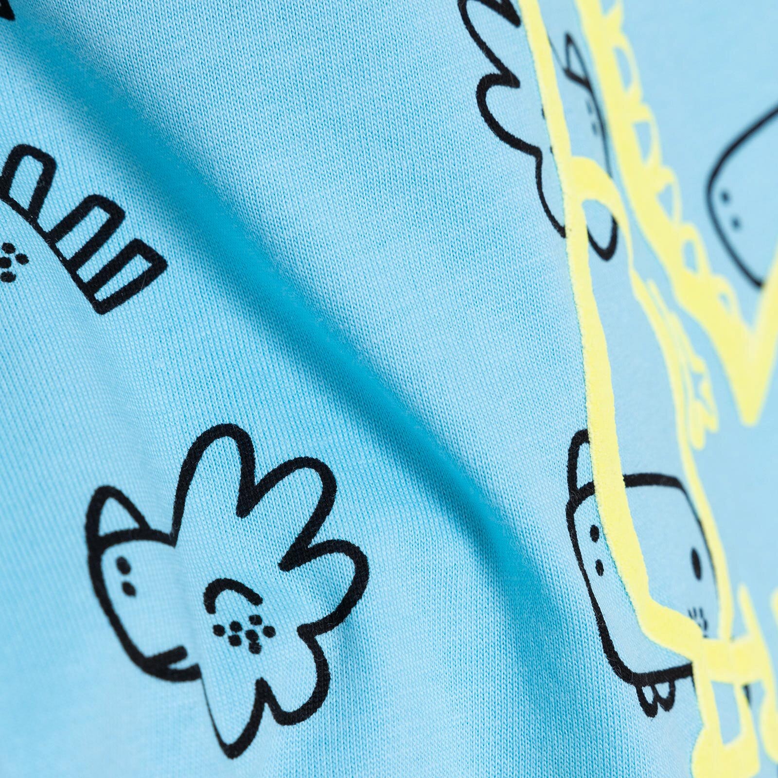 Basic Erkek Dinozor Desenli Atlet Tshirt Erkek Bebek