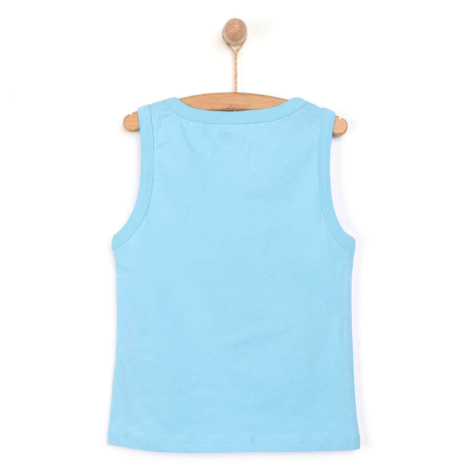 Basic Erkek Gitarist Panda Baskılı Atlet Tshirt Erkek Bebek