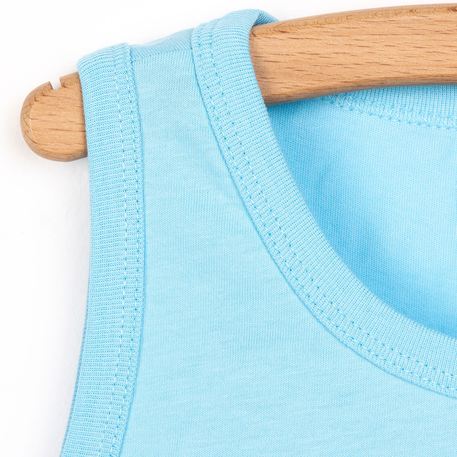 Basic Erkek Gitarist Panda Baskılı Atlet Tshirt Erkek Bebek