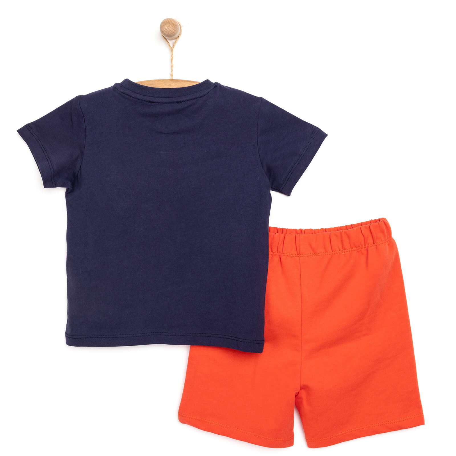 Basic Erkek Hayvan Baskılı Şortlu Takım Erkek Bebek