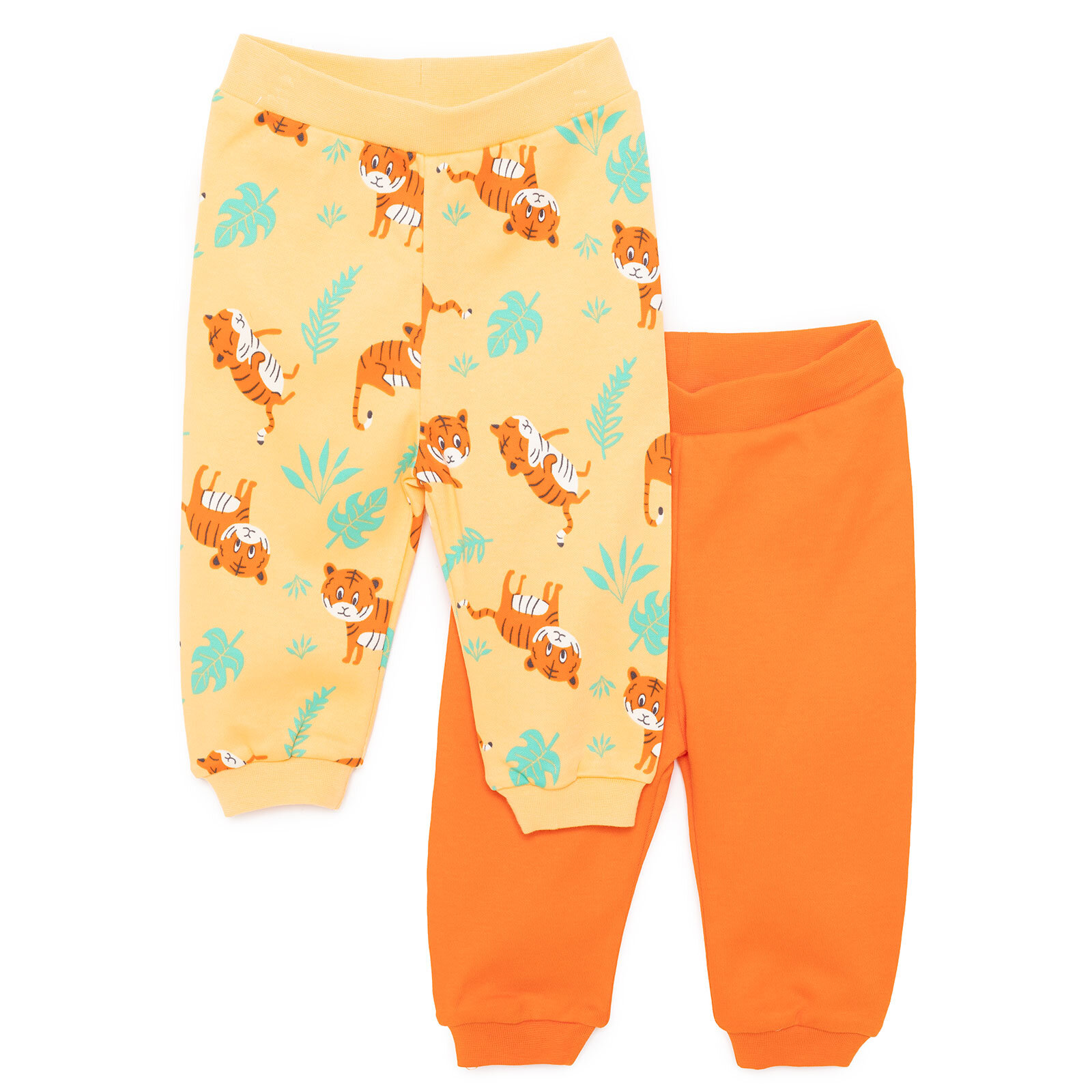 Basic Erkek Kaplan Desenli 2li Patiksiz Alt Erkek Bebek