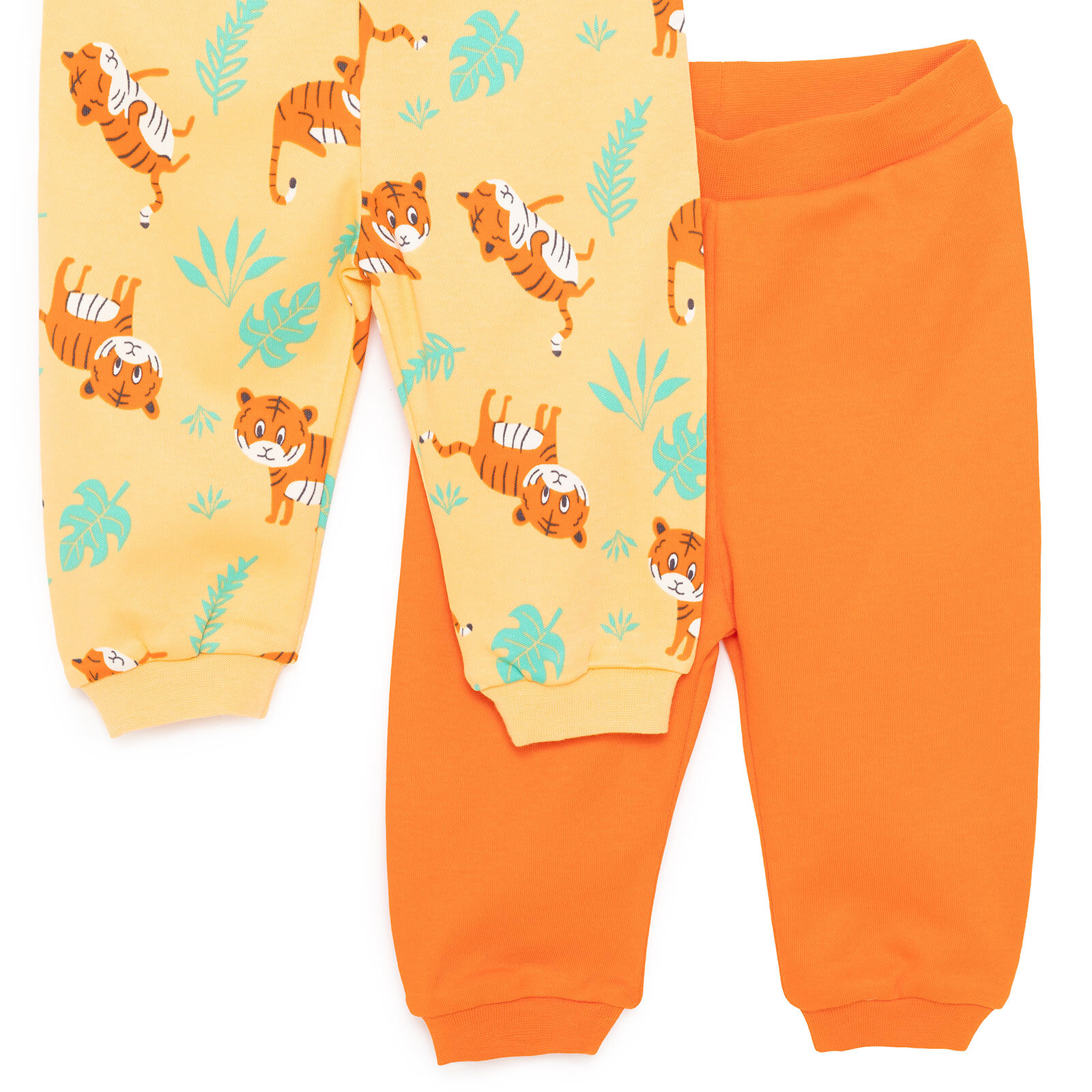 Basic Erkek Kaplan Desenli 2li Patiksiz Alt Erkek Bebek