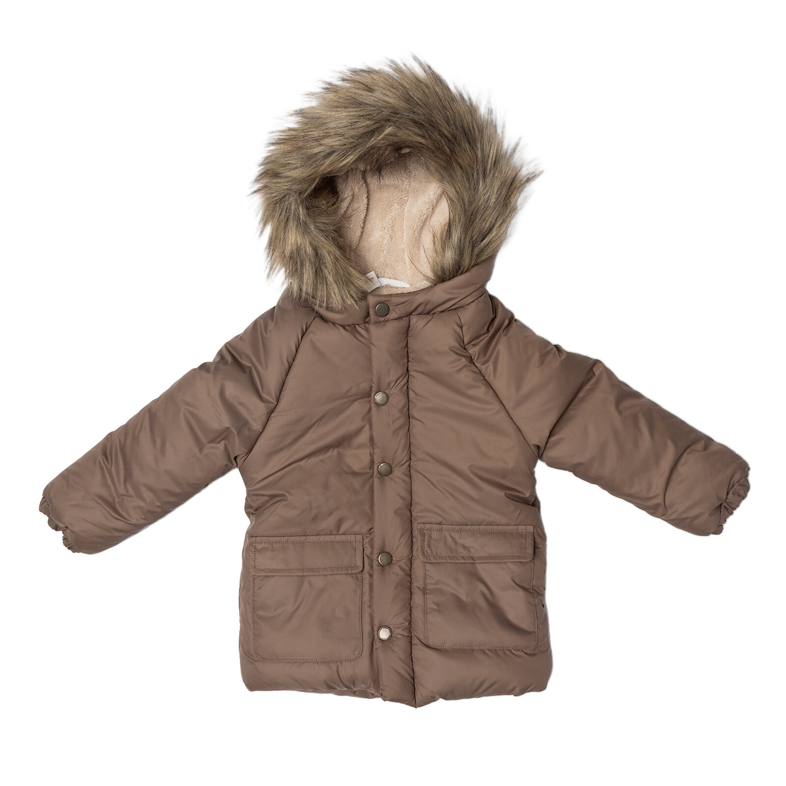 Basic Erkek Kapüşonlu Mont Erkek Bebek