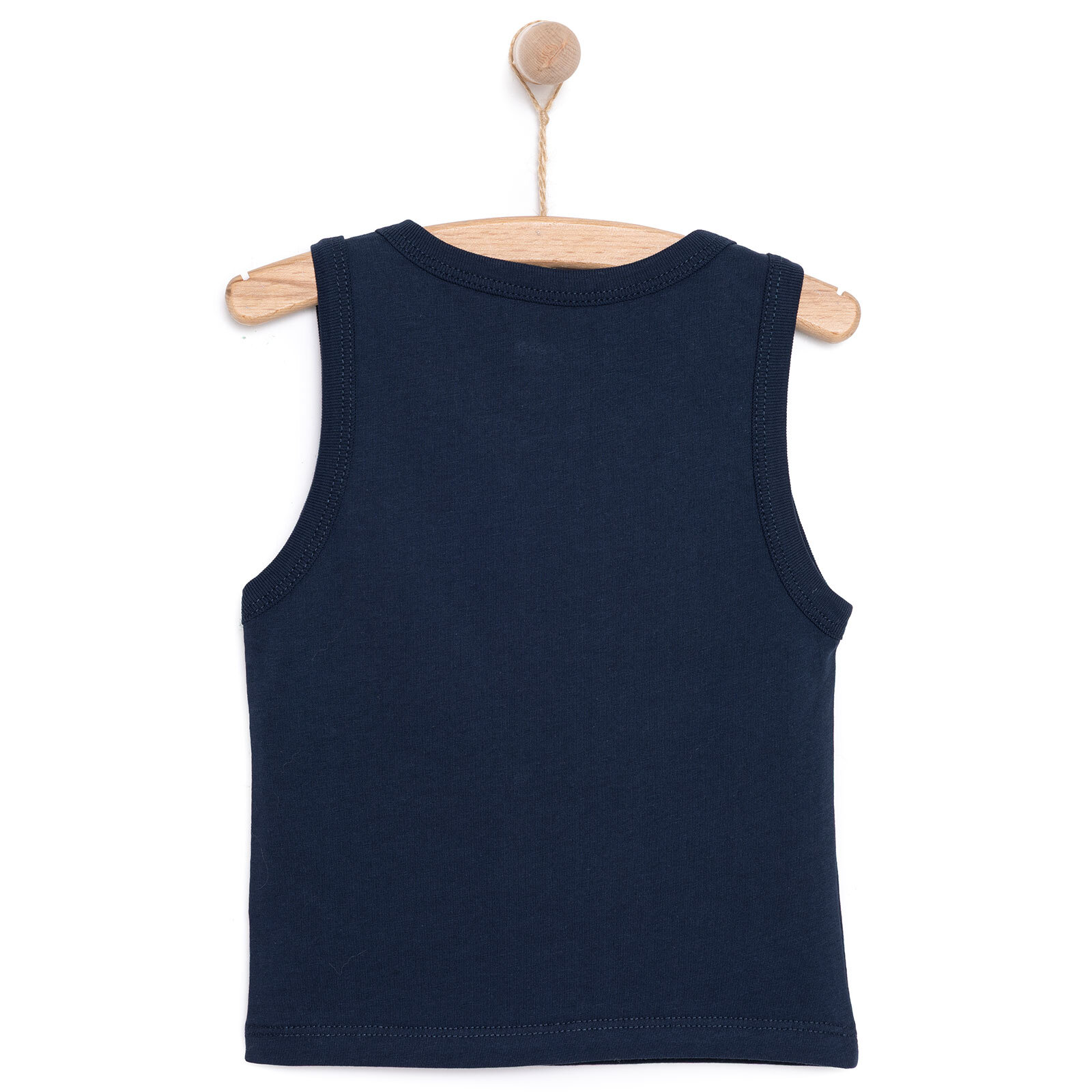 Basic Erkek Karpuz Baskılı Atlet Tshirt Erkek Bebek