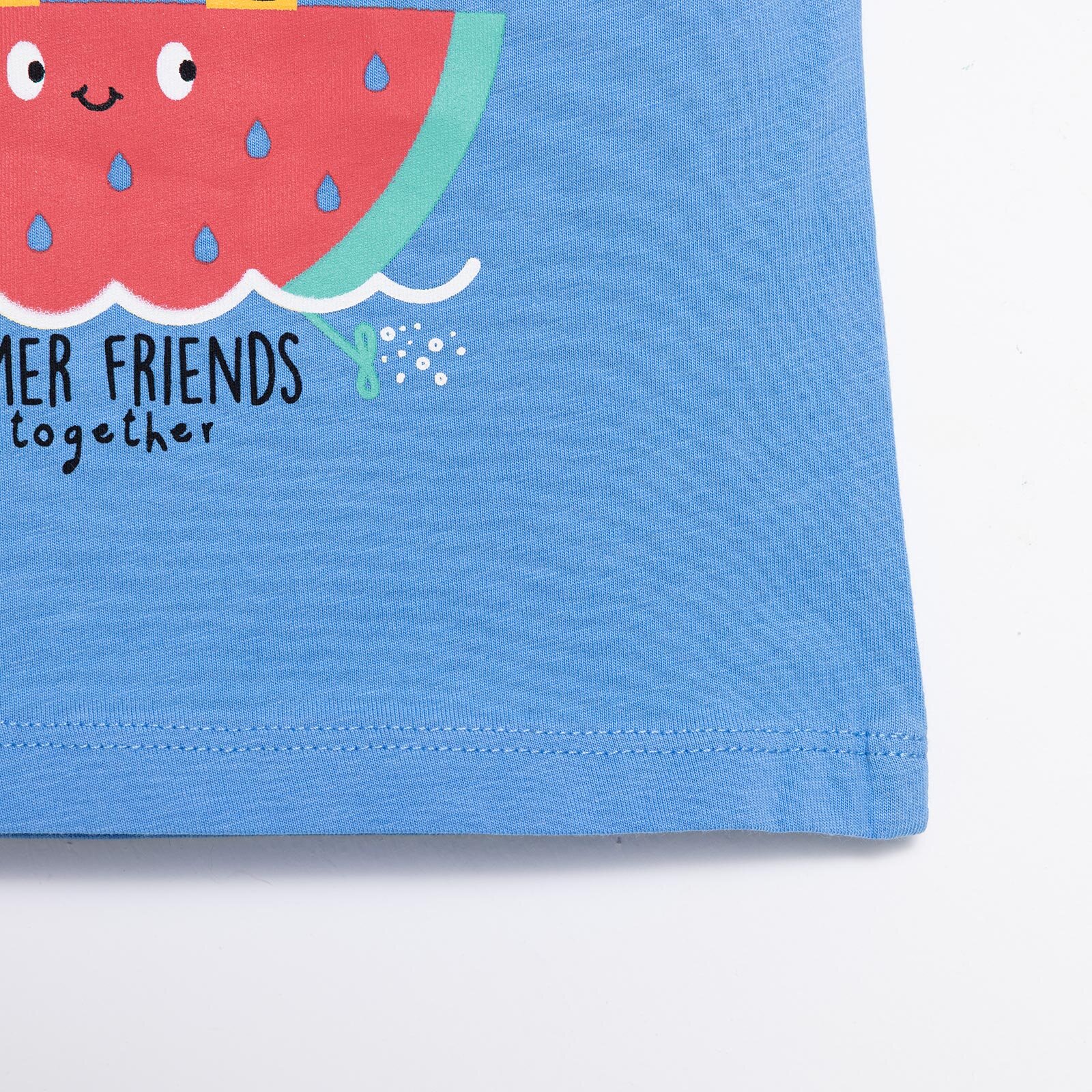 Basic Erkek Karpuz Baskılı T-Shirt Erkek Bebek