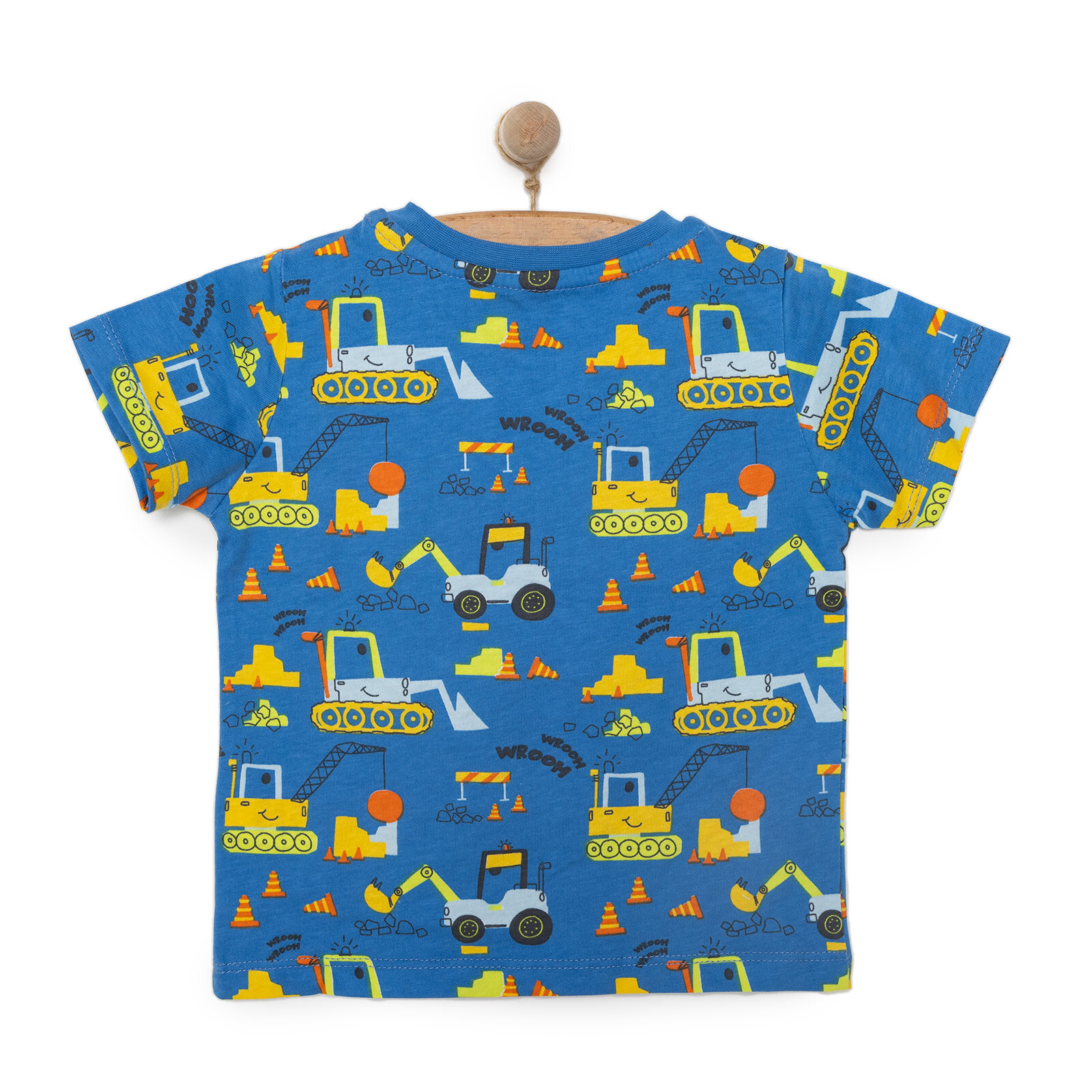 Basic Erkek Kepçe Desenli T-Shirt Erkek Bebek Basic Erkek Kepçe Desenli T-Shirt Erkek Bebek