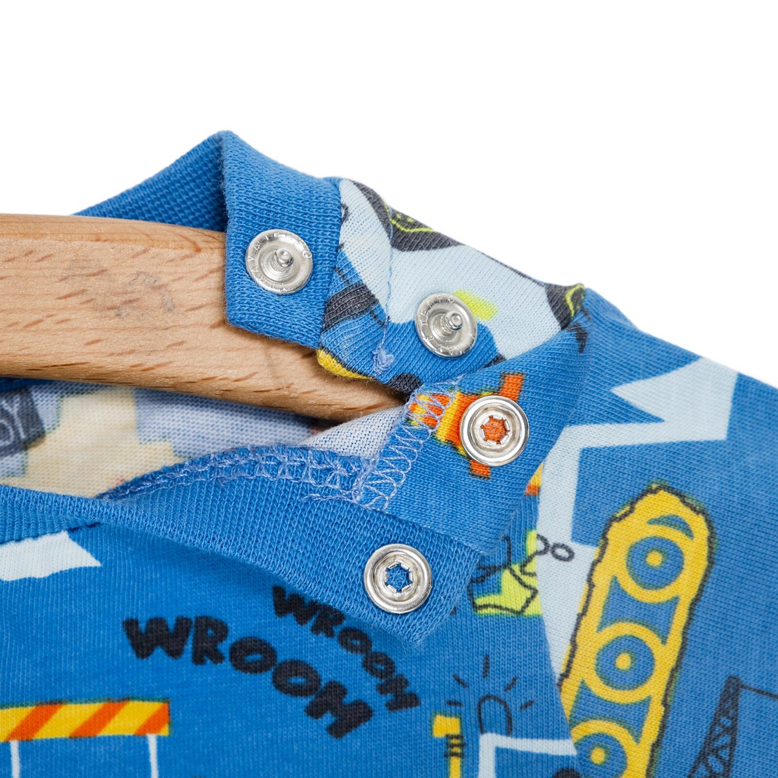 Basic Erkek Kepçe Desenli T-Shirt Erkek Bebek Basic Erkek Kepçe Desenli T-Shirt Erkek Bebek