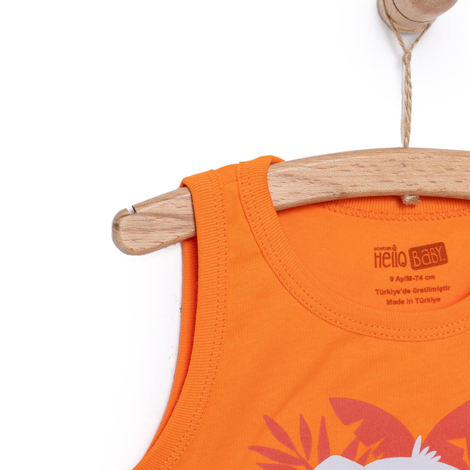 Basic Erkek Koala Baskılı Atlet Tshirt Erkek Bebek Basic Erkek Koala Baskılı Atlet Tshirt Erkek Bebek