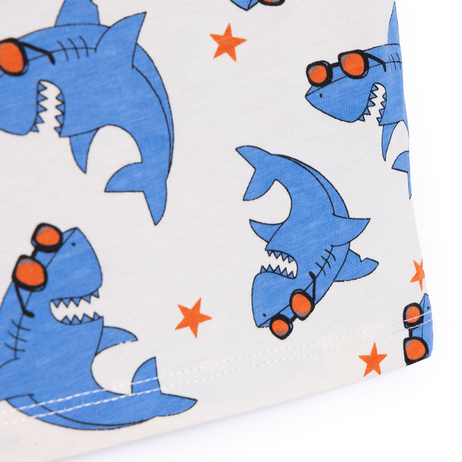 Basic Erkek Köpek Balığı Baskılı T-Shirt Erkek Bebek Basic Erkek Köpek Balığı Baskılı T-Shirt Erkek Bebek