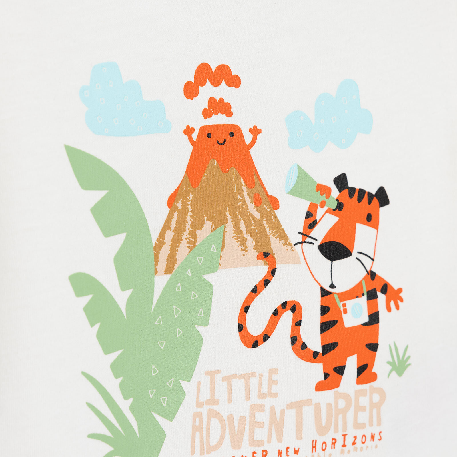 Basic Erkek Küçük Maceracılar Baskılı T-Shirt Erkek Bebek