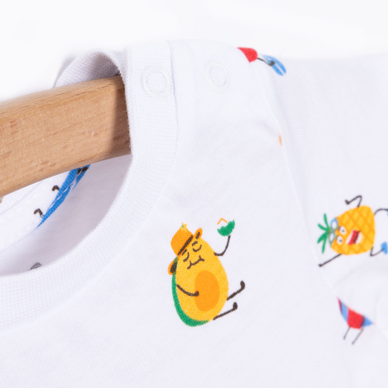 Basic Erkek Meyve Baskılı T-Shirt Erkek Bebek