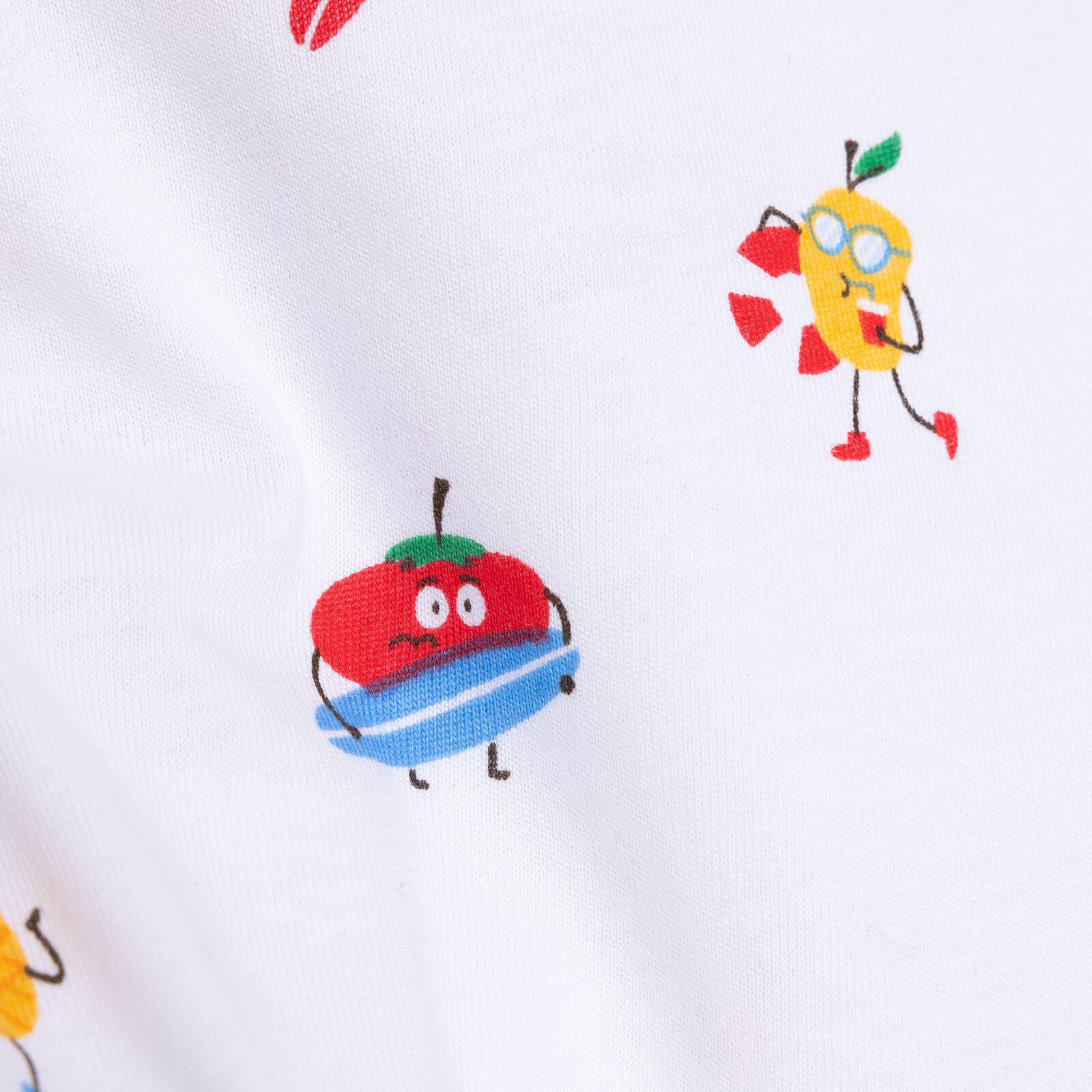 Basic Erkek Meyve Baskılı T-Shirt Erkek Bebek