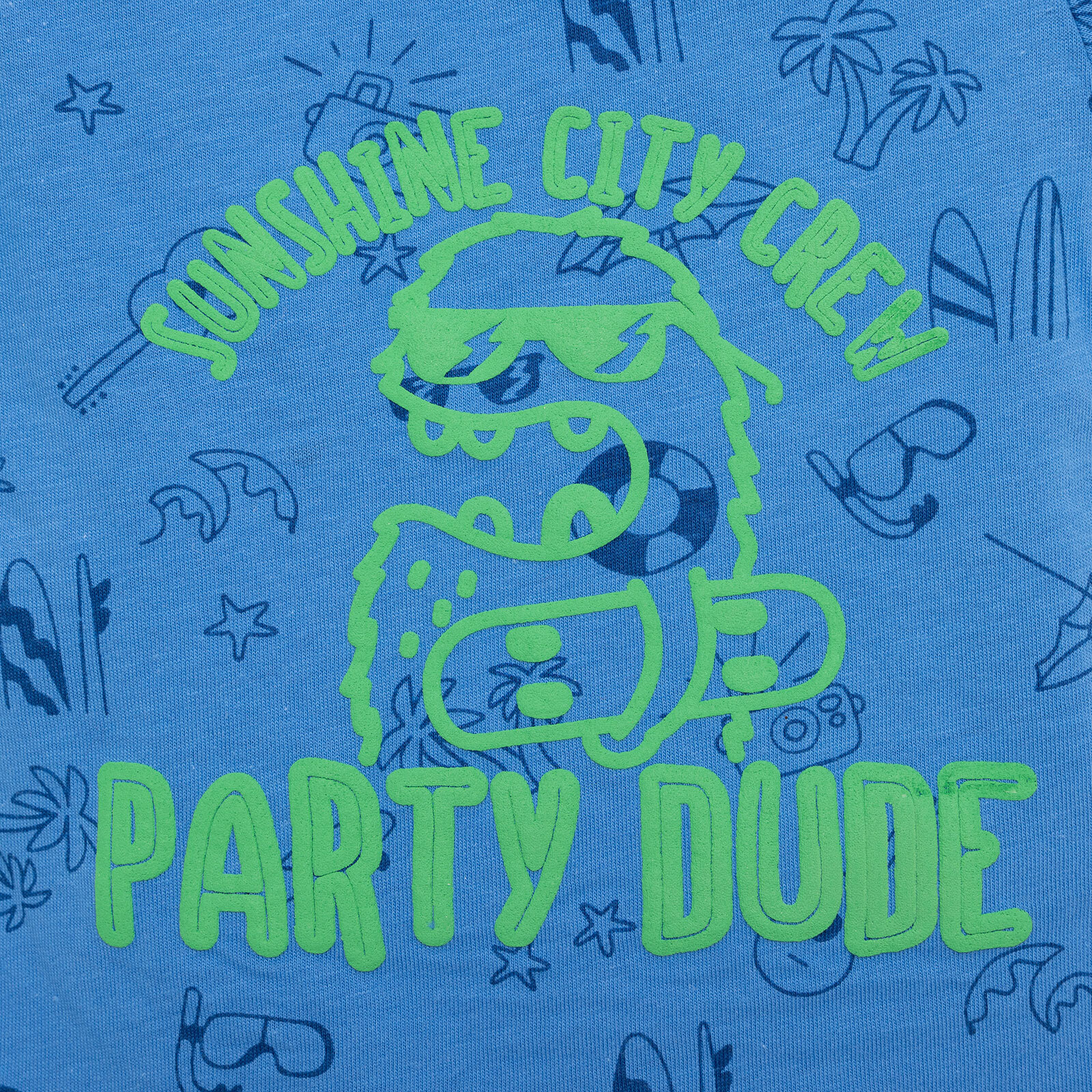 Basic Erkek Parti Baskılı T-Shirt Erkek Bebek