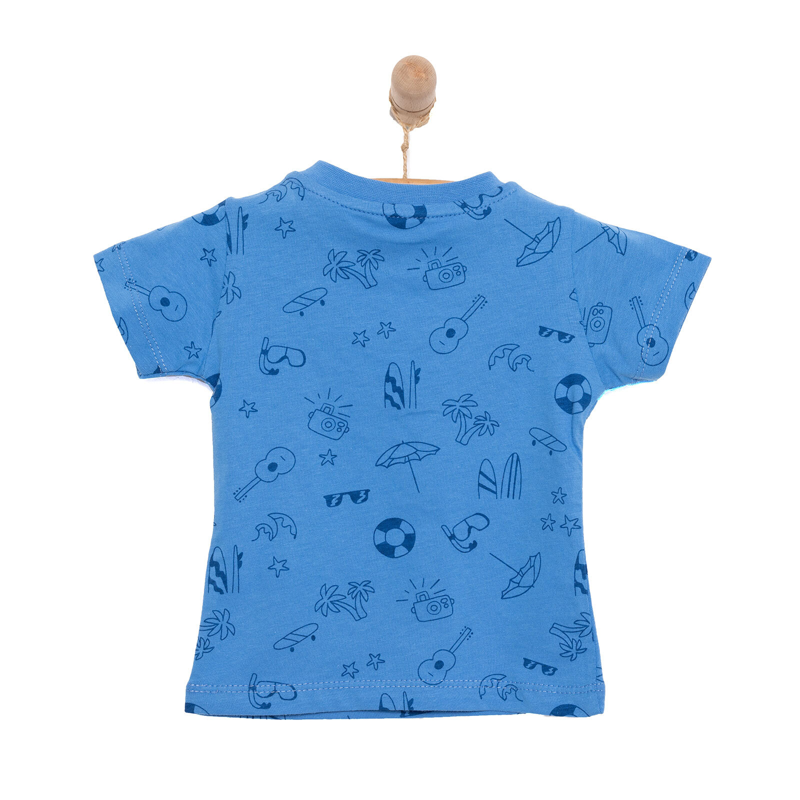 Basic Erkek Parti Baskılı T-Shirt Erkek Bebek