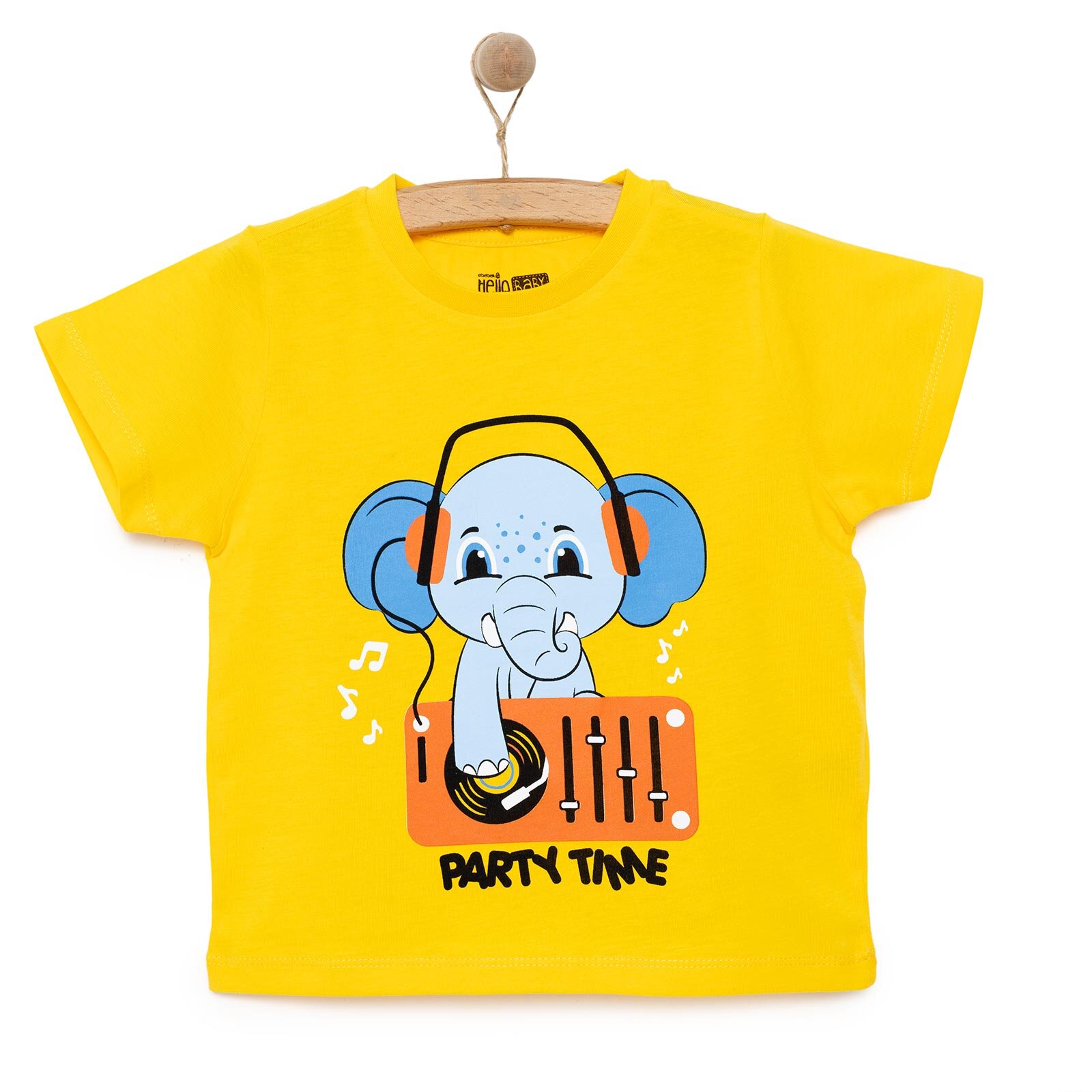 Basic Erkek Parti Fil Baskılı T-Shirt Erkek Bebek