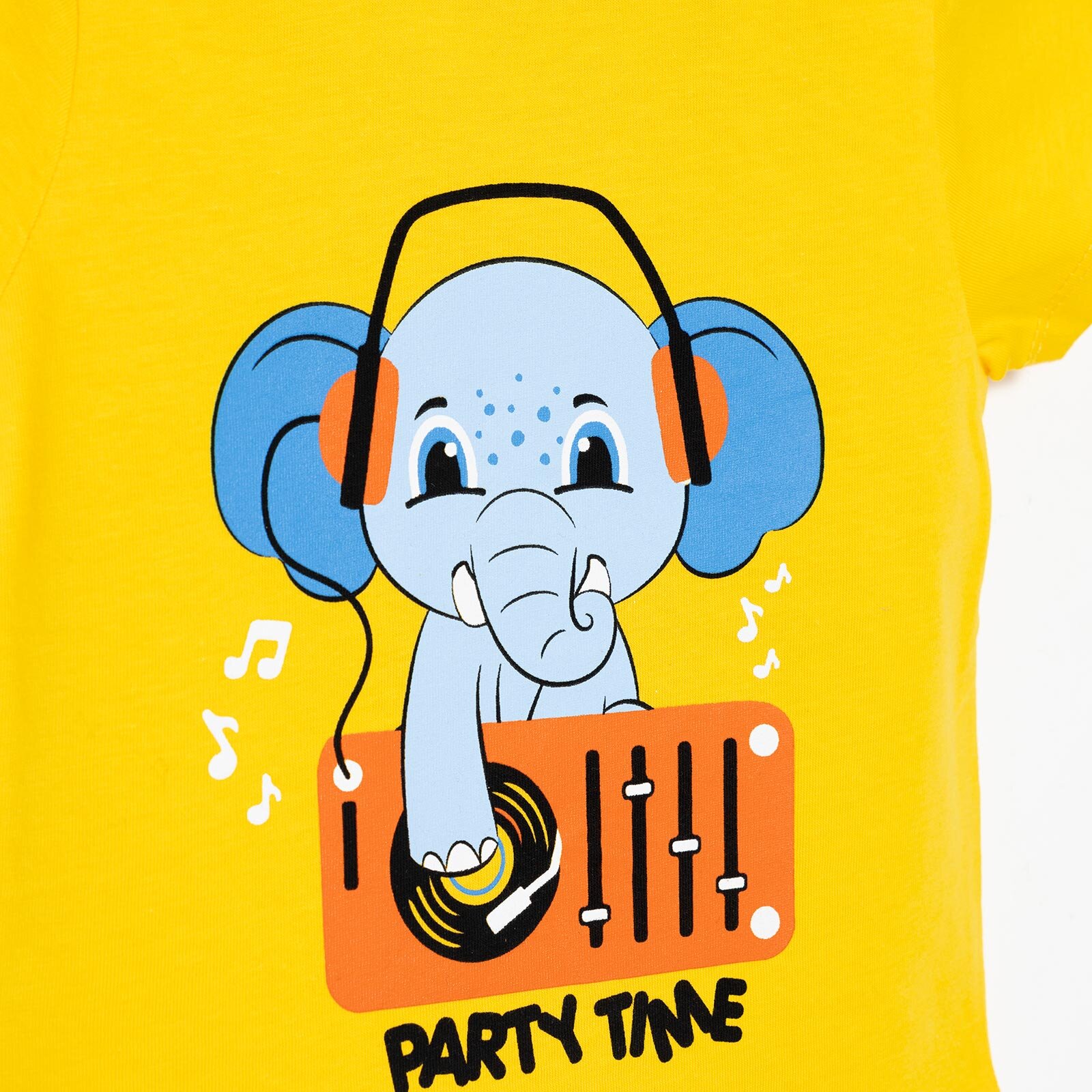 Basic Erkek Parti Fil Baskılı T-Shirt Erkek Bebek