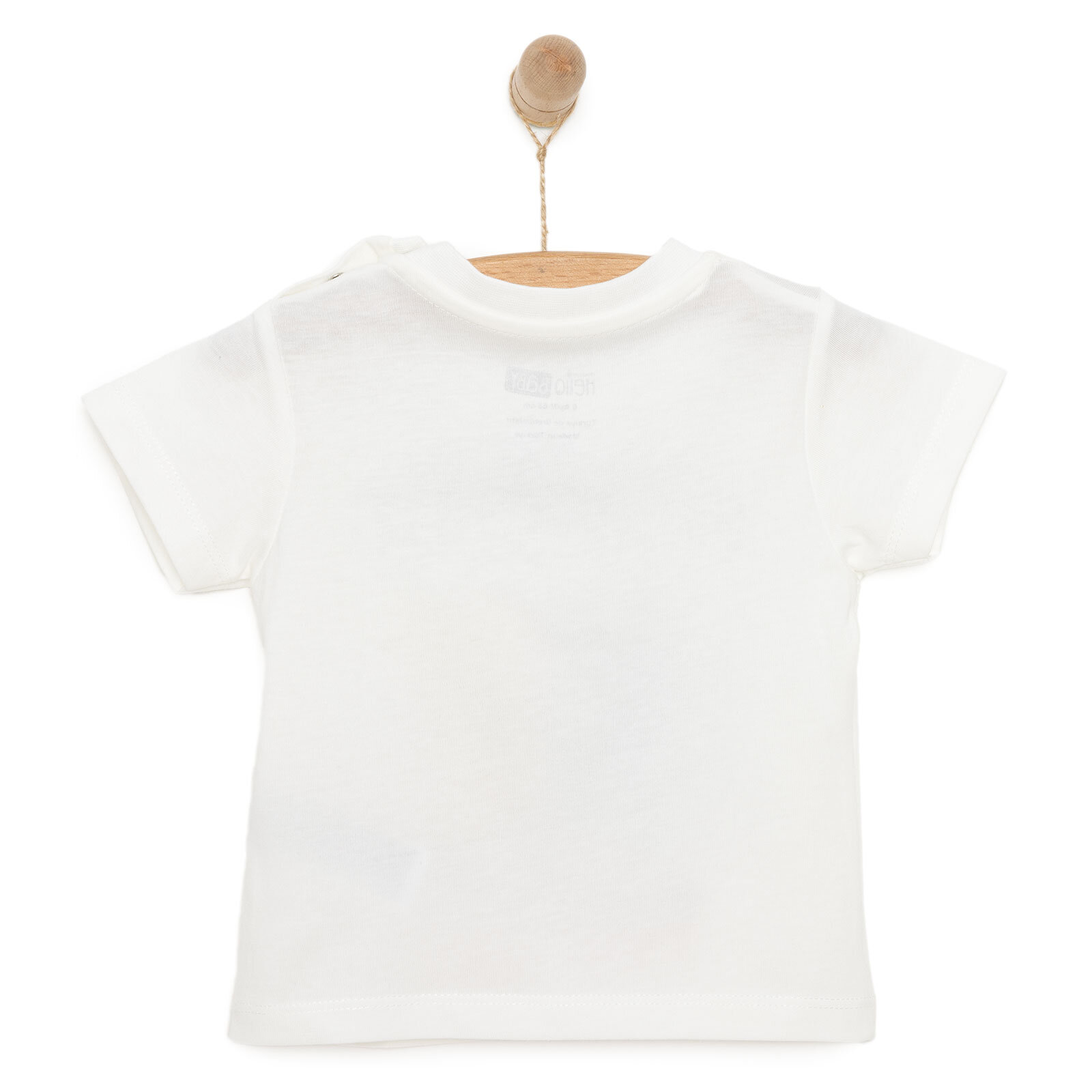 Basic Erkek Pizza Baskılı T-Shirt Erkek Bebek