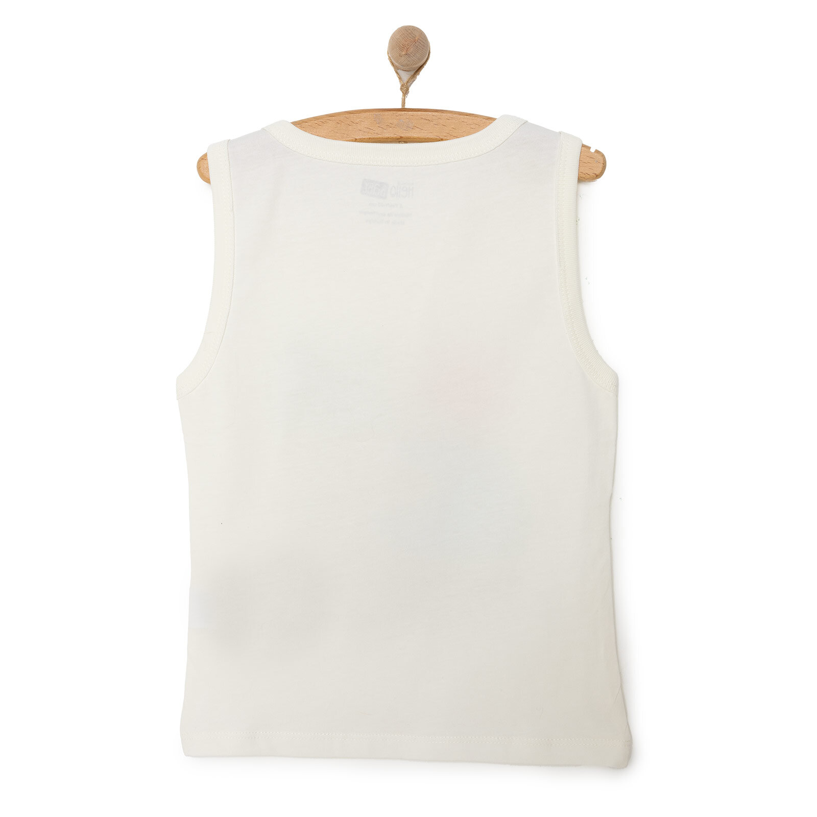 Basic Erkek Plaj Baskılı Atlet Tshirt Erkek Bebek