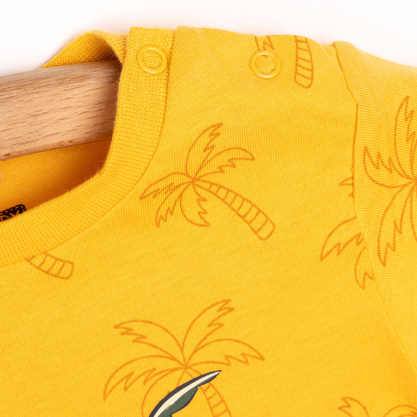 Basic Erkek Sörf Baskılı T-Shirt Erkek Bebek Basic Erkek Sörf Baskılı T-Shirt Erkek Bebek